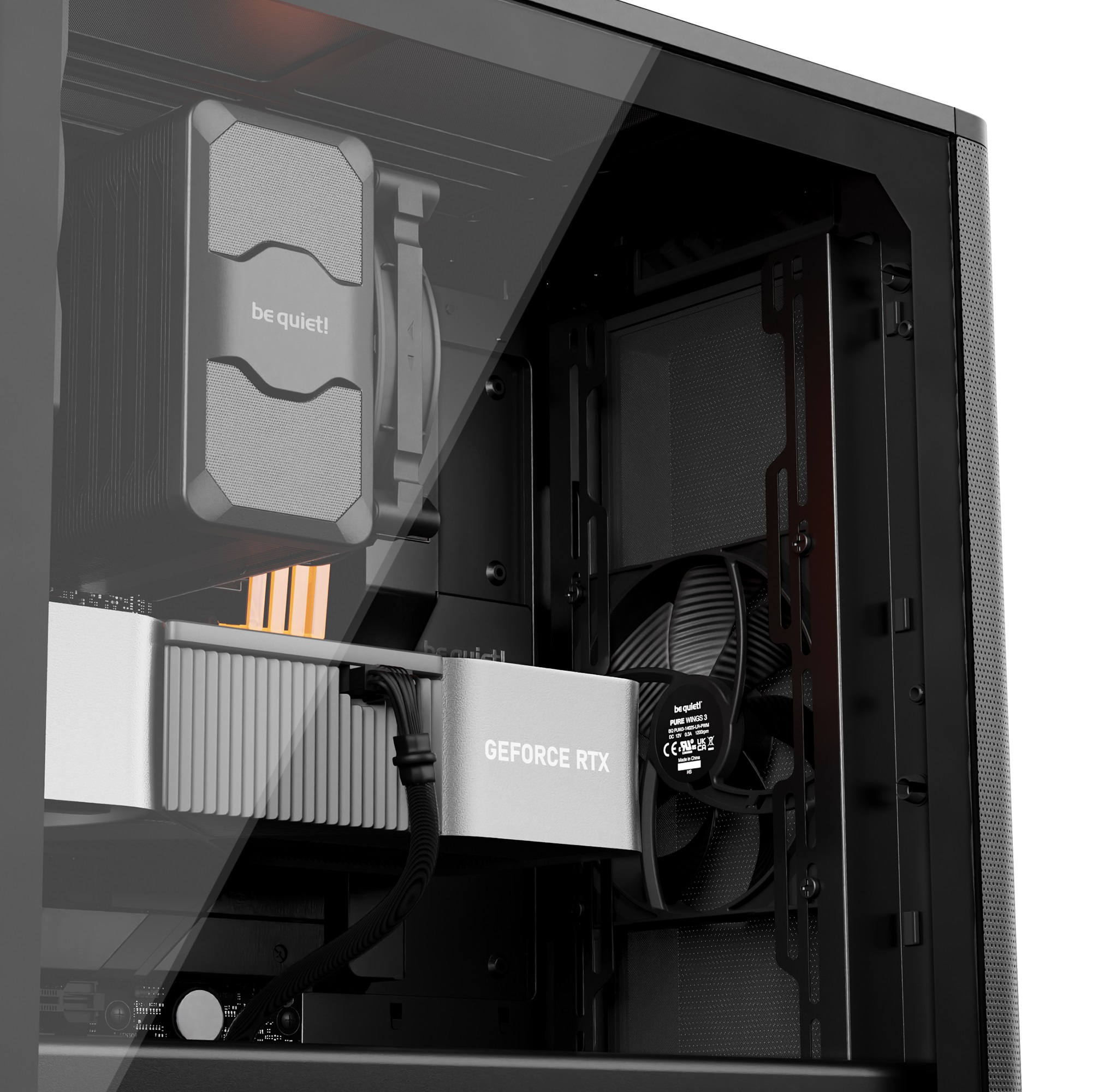 be quiet! - be quiet! PURE BASE 501 Airflow Window Black