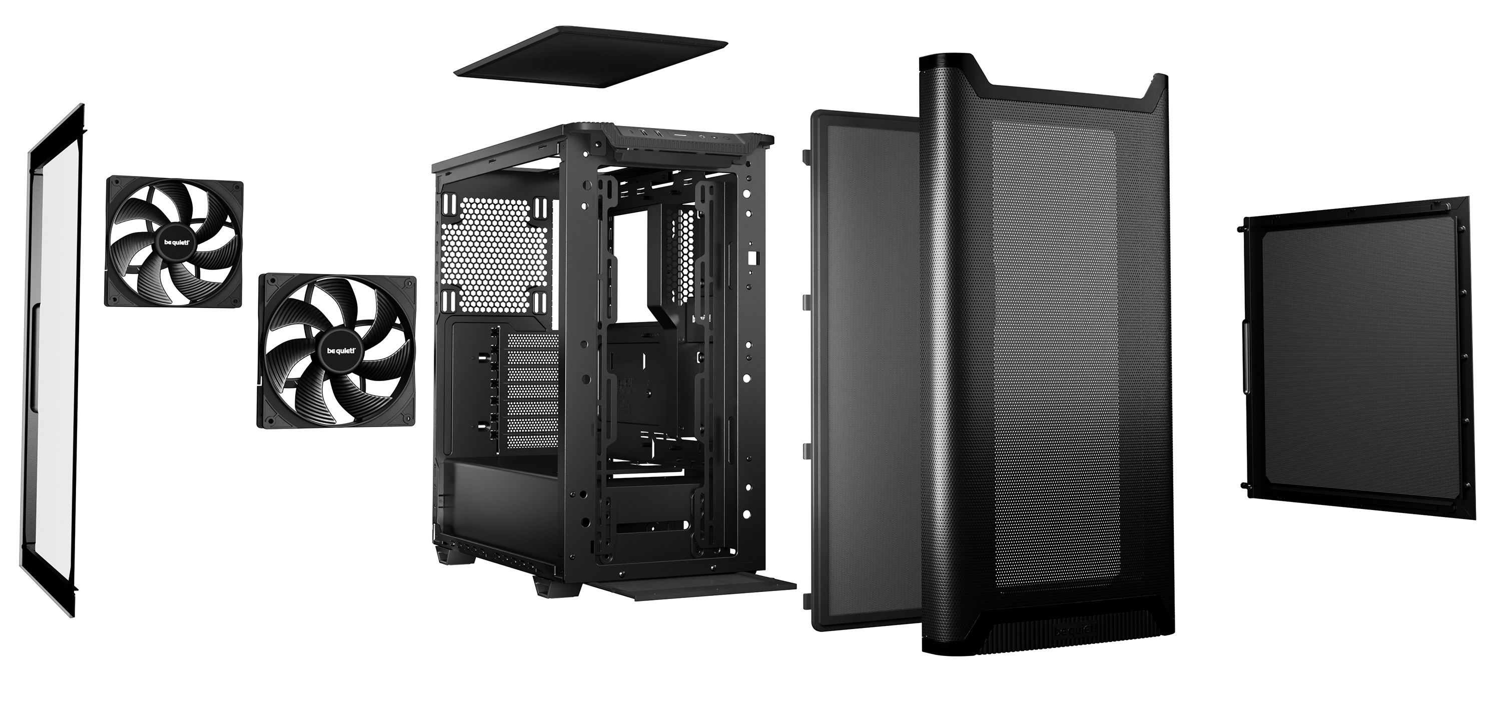 be quiet! - be quiet! PURE BASE 501 Airflow Window Black