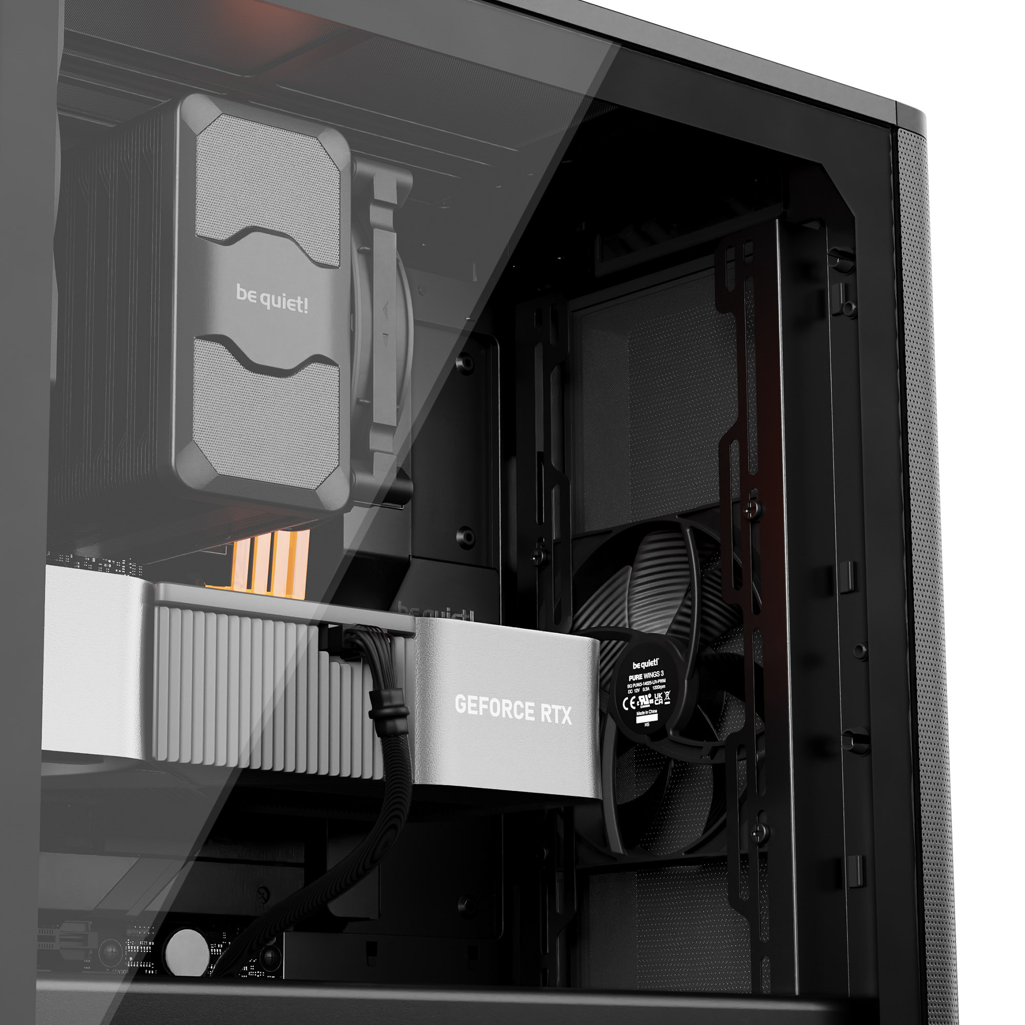 be quiet! - be quiet! PURE BASE 501 Airflow Window Black