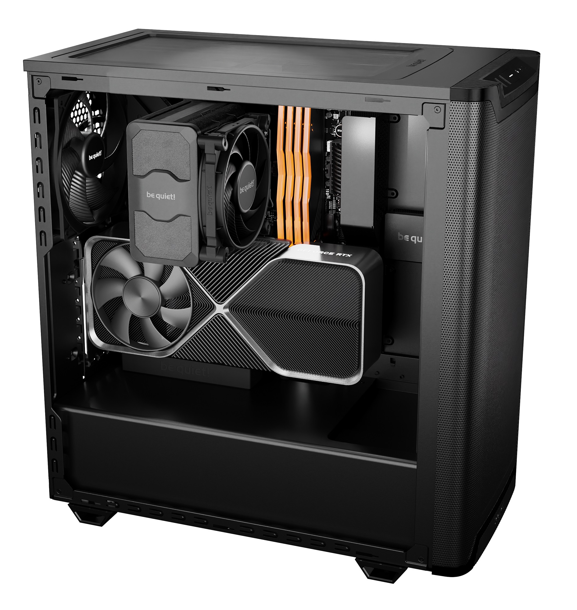 be quiet! - be quiet! PURE BASE 501 Airflow Window Black