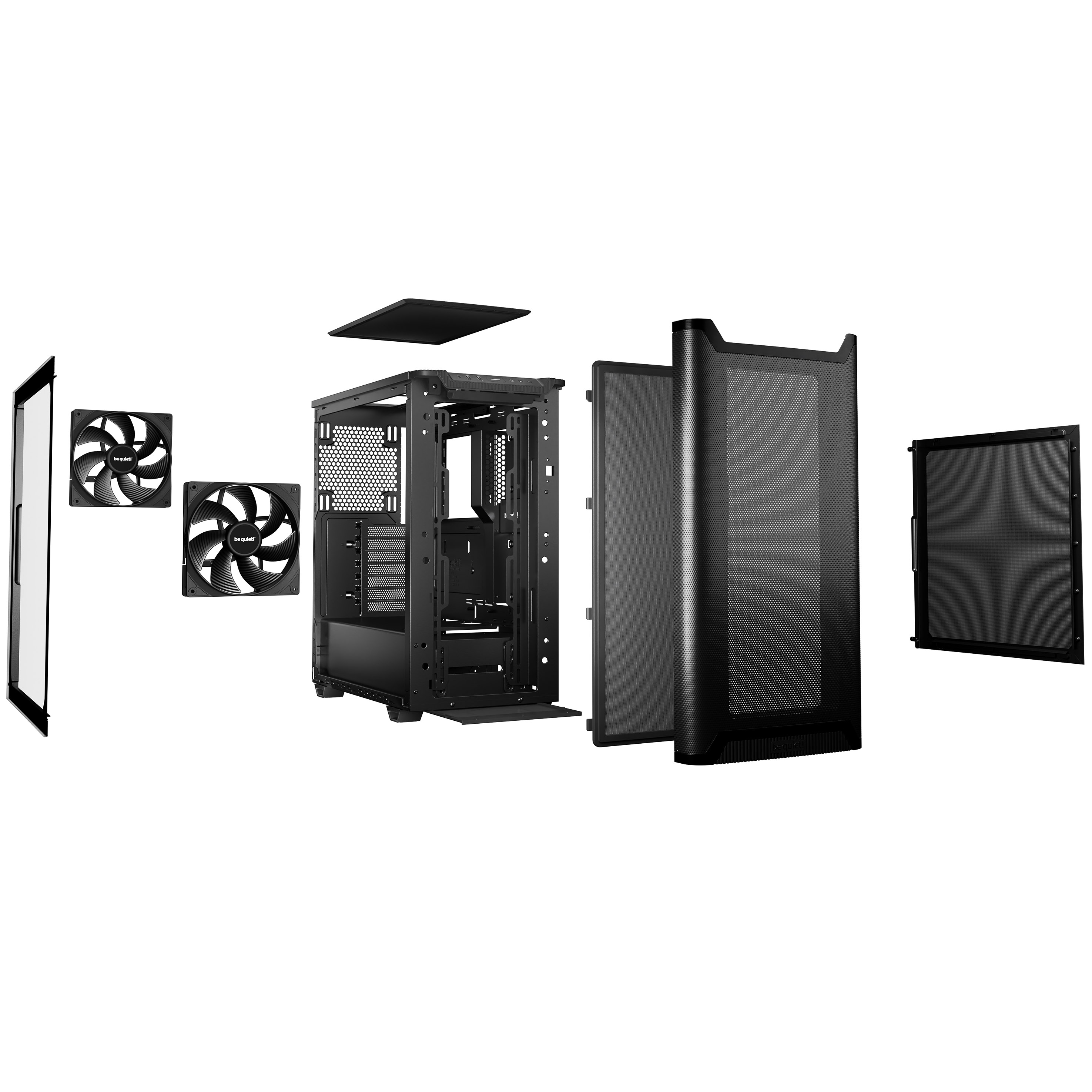 be quiet! - be quiet! PURE BASE 501 Airflow Window Black