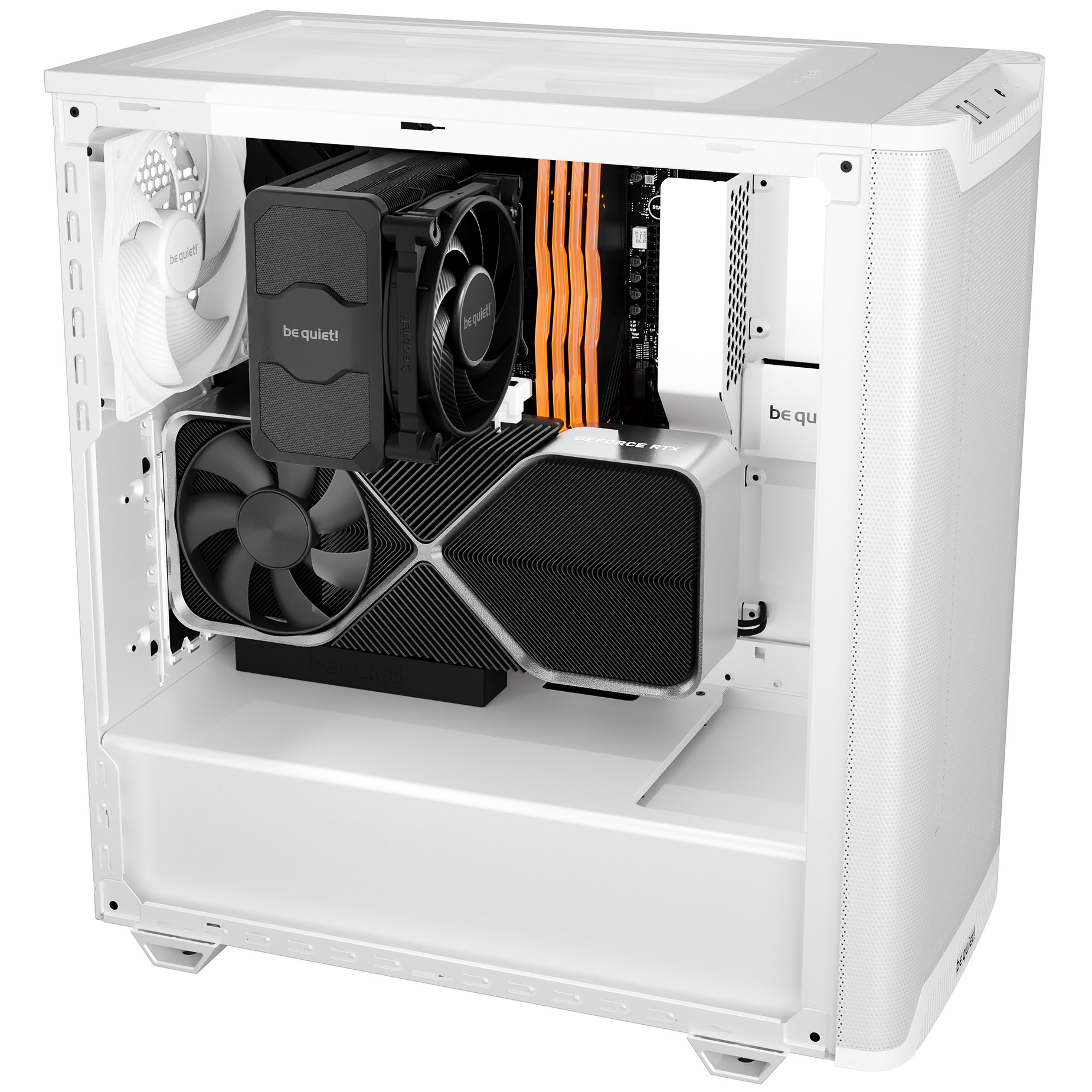 be quiet! - be quiet! PURE BASE 501 Airflow Window White