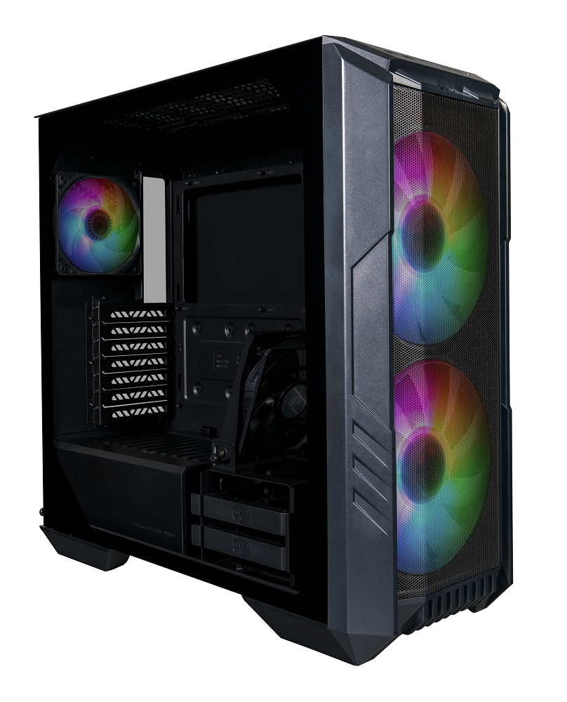 Cooler Master - Cooler Master HAF 500 Mid Tower Case - Black