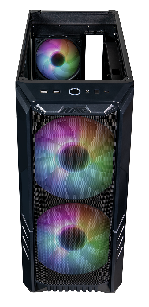 Cooler Master - Cooler Master HAF 500 Mid Tower Case - Black