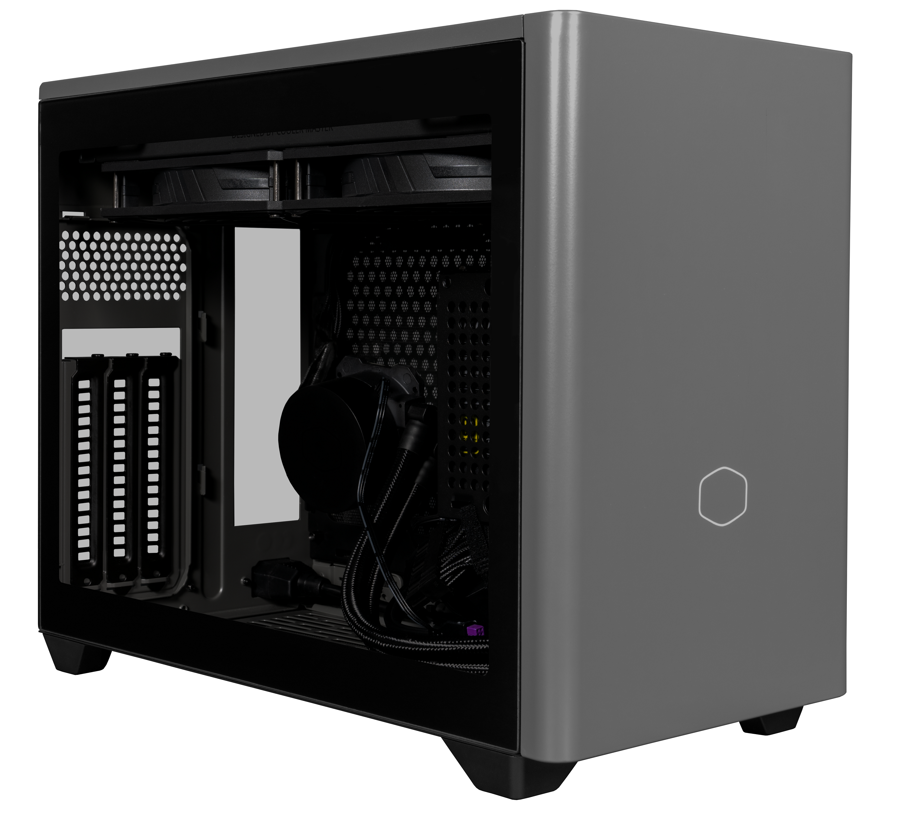 Cooler Master - Cooler Master MasterBox NR200P MAX UK Edition ITX Case - Black