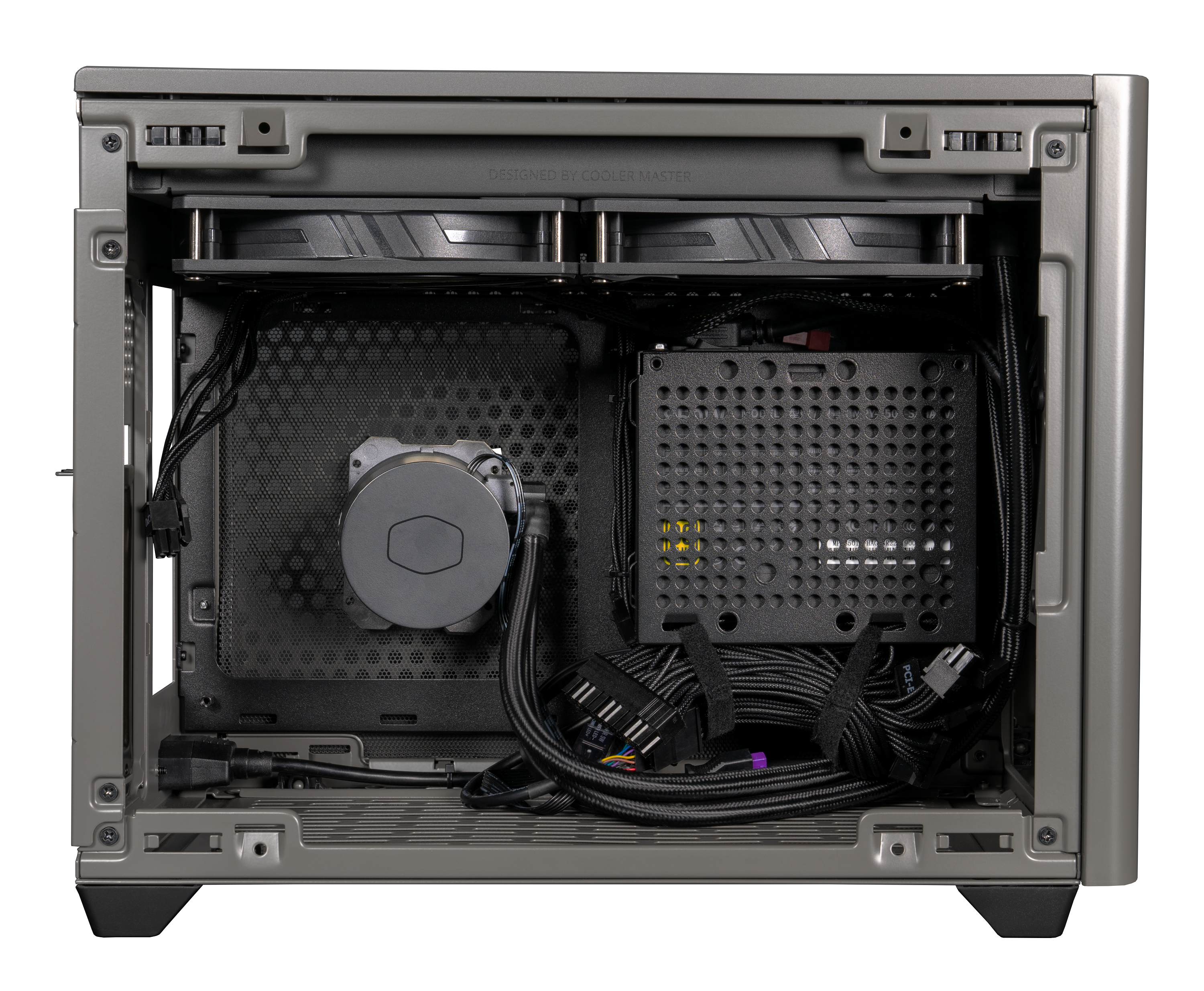 Cooler Master - Cooler Master MasterBox NR200P MAX UK Edition ITX Case - Black