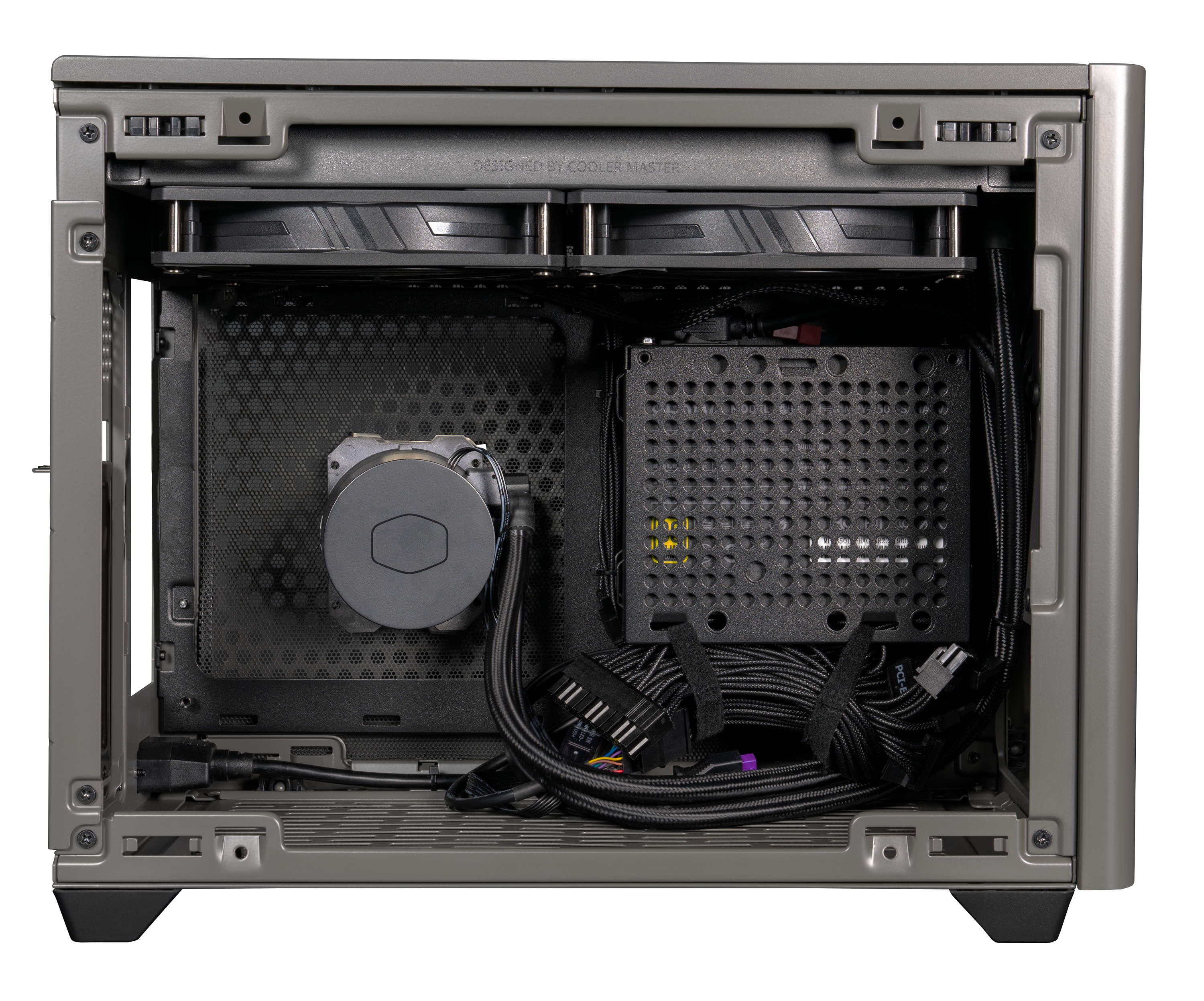 Cooler Master - Cooler Master MasterBox NR200P MAX UK Edition ITX Case - Black