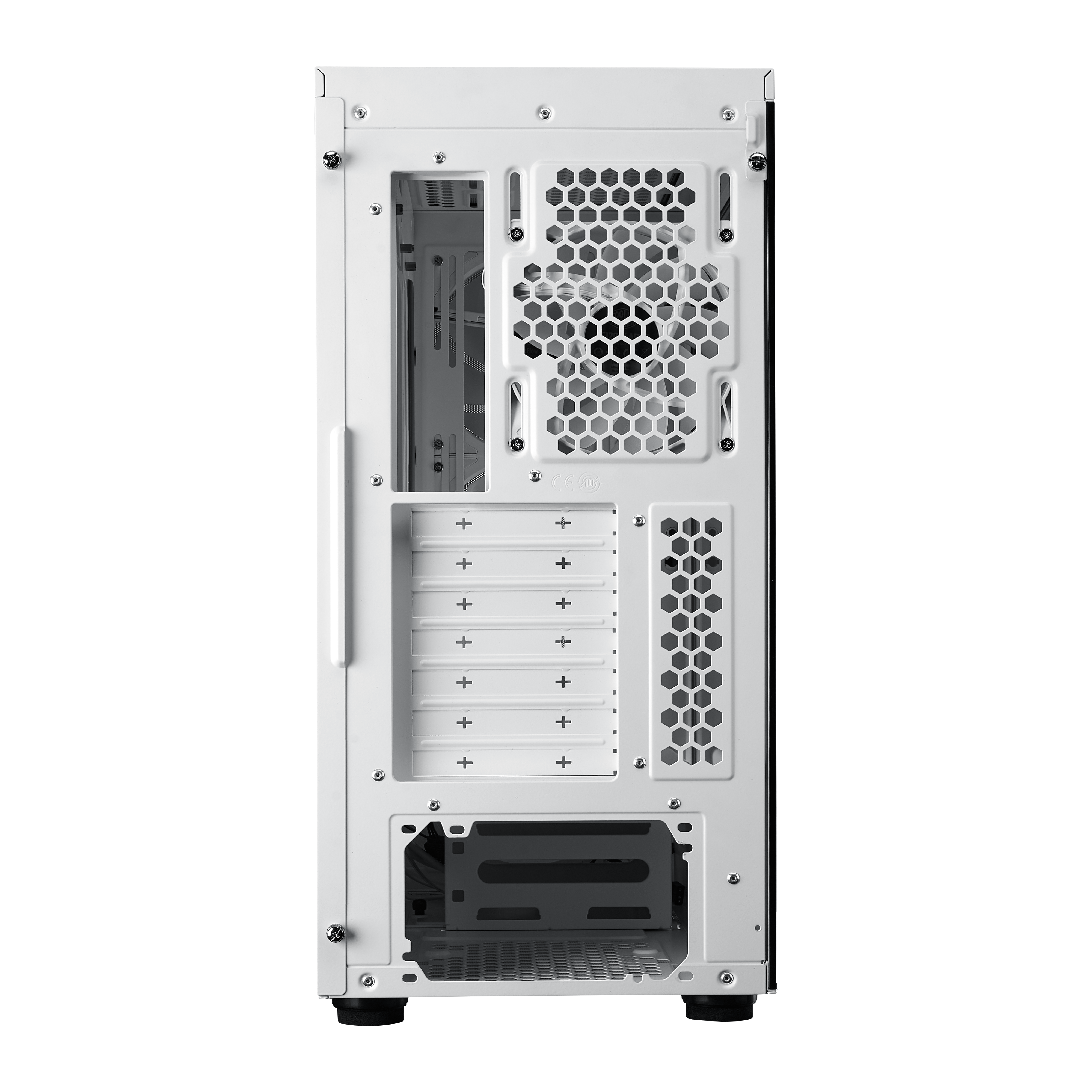 Cooler Master - Cooler Master MasterBox 600 Mid Tower ATX Case - White