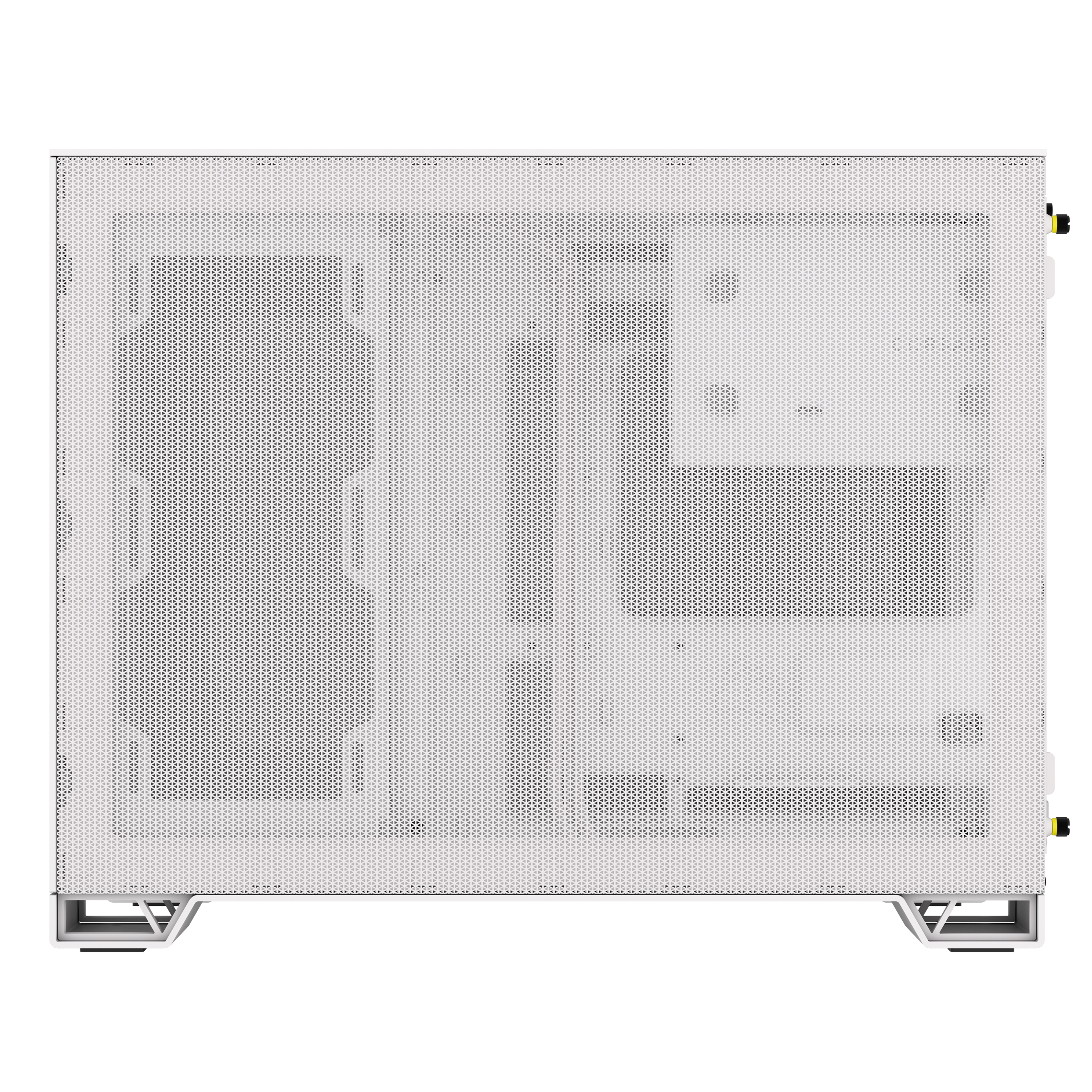 CORSAIR - Corsair 2500X AIRFLOW Micro ATX Dual Chamber PC Case – White CC-9011266-WW
