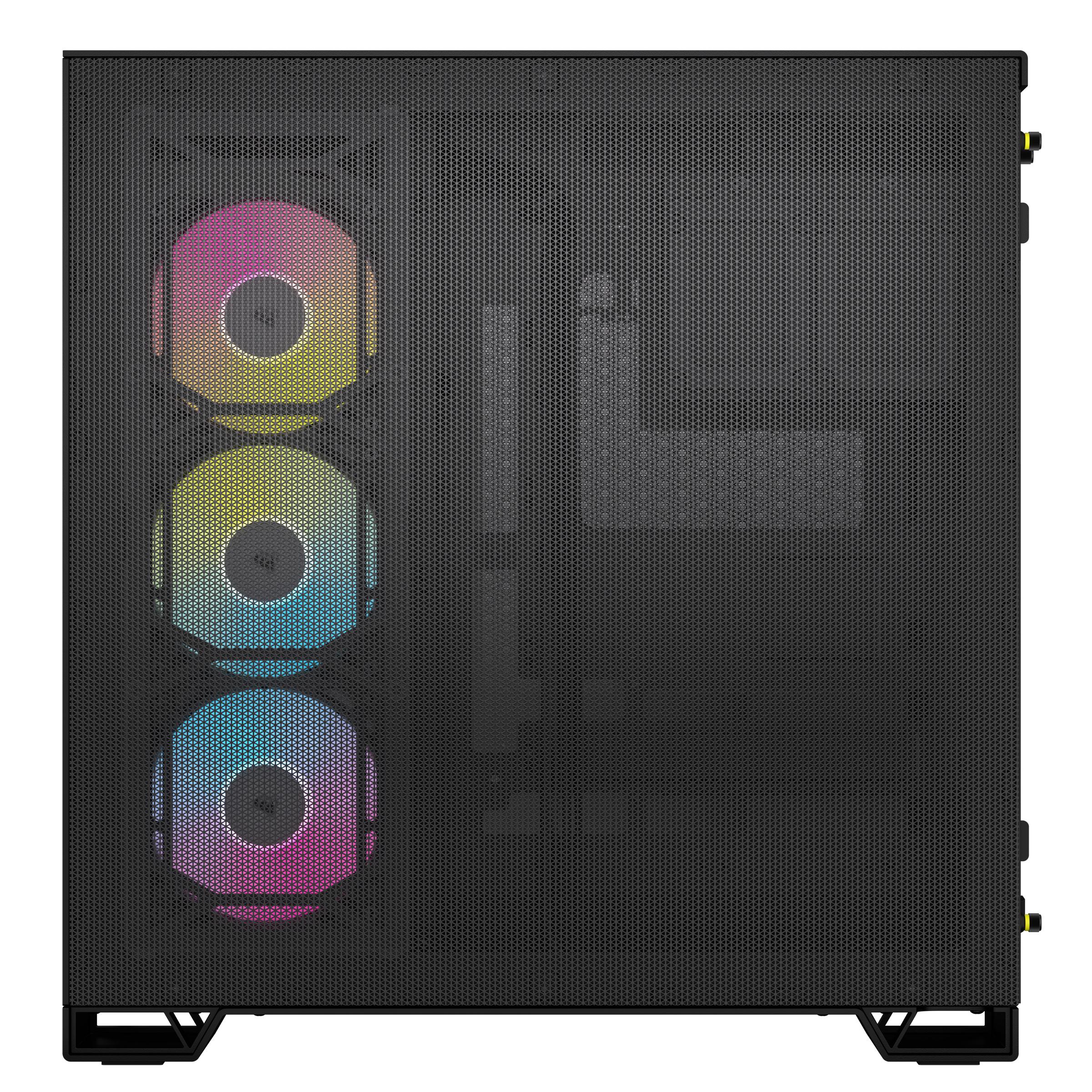 CORSAIR - Corsair iCUE LINK 6500X RGB Mid-Tower Dual Chamber PC Case - Black CC-9011269-WW