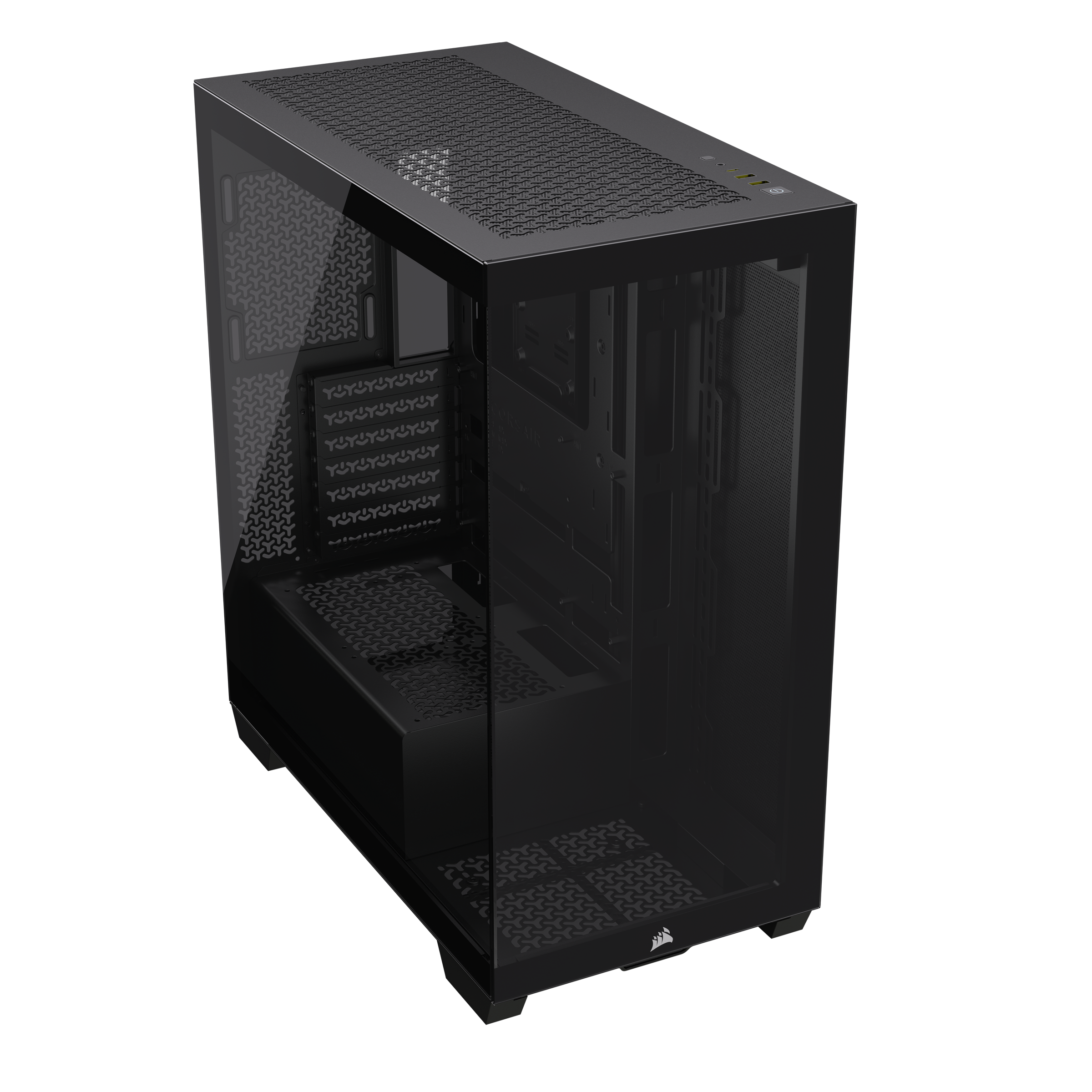 CORSAIR - Corsair 3500X Tempered Glass Mid-Tower - Black