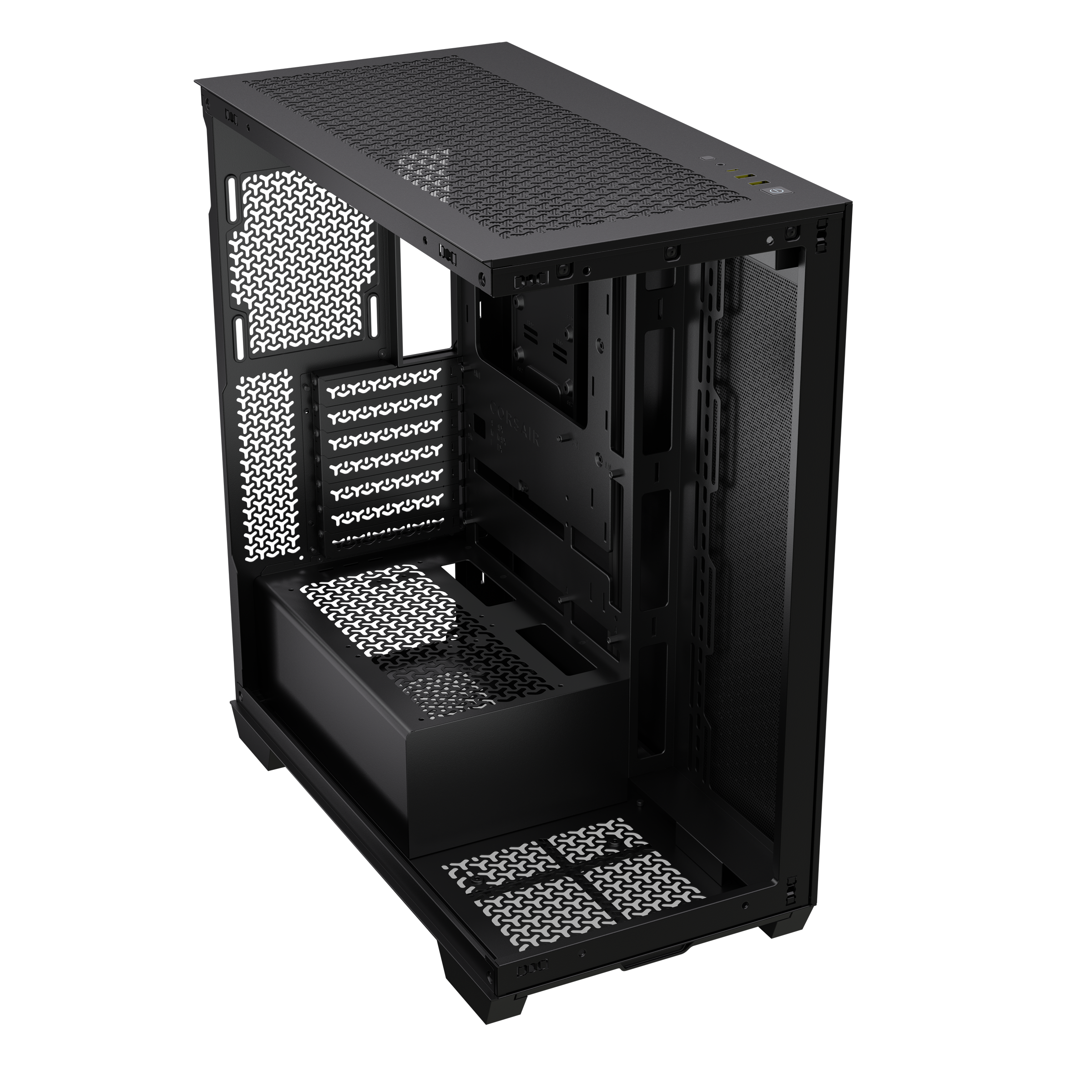 CORSAIR - Corsair 3500X Tempered Glass Mid-Tower - Black