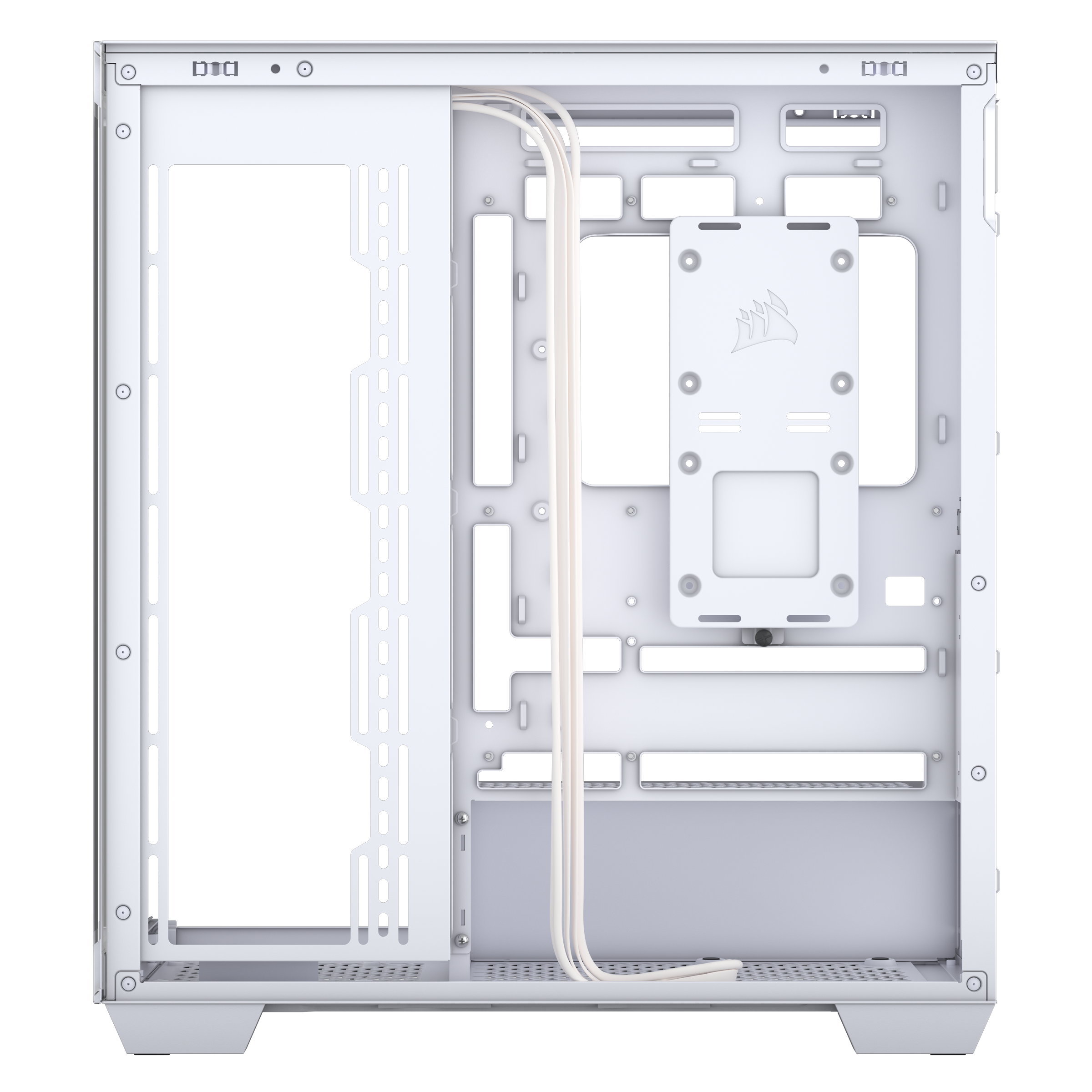 CORSAIR - Corsair 3500X Tempered Glass Mid-Tower - White