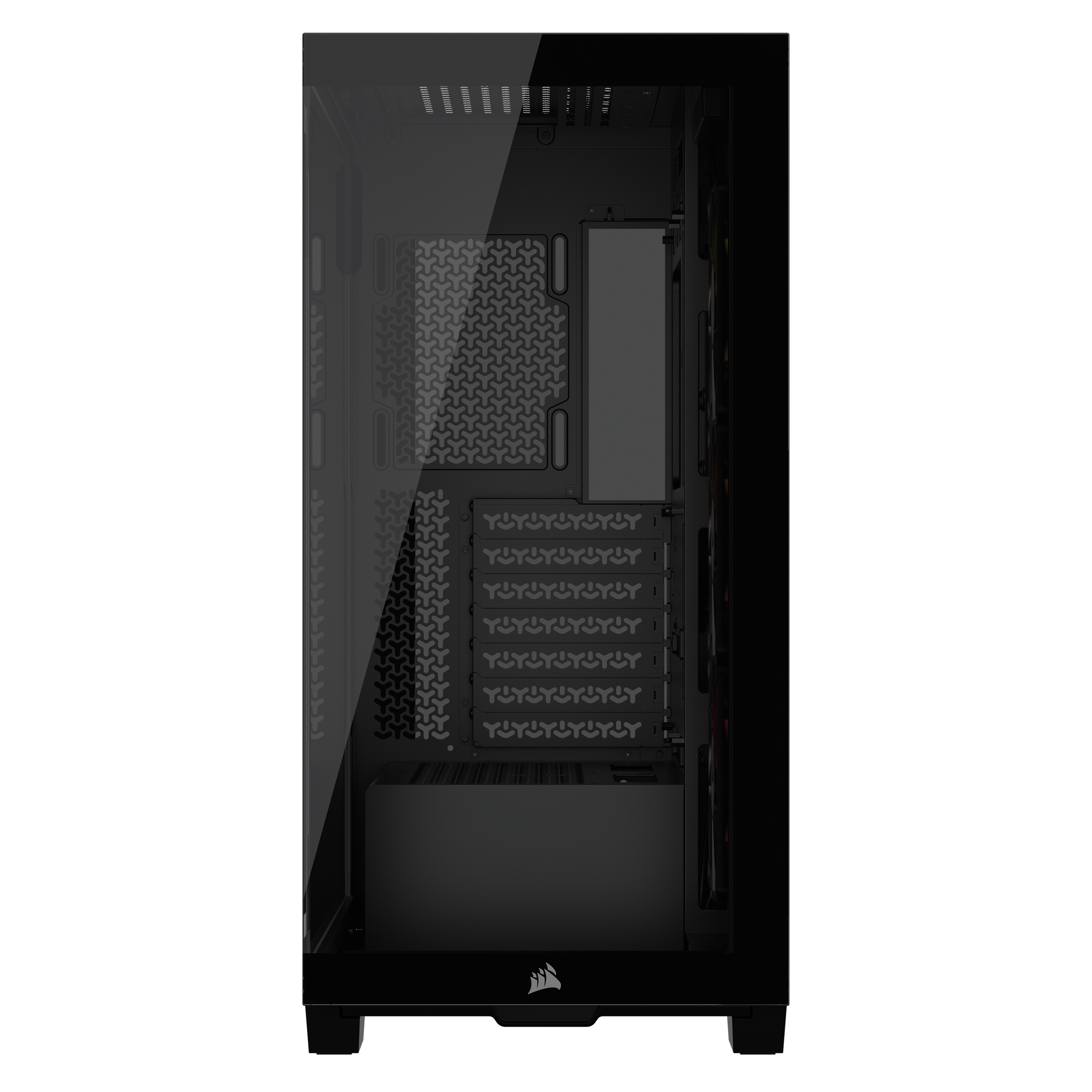 CORSAIR - Corsair 3500X RGB Tempered Glass Mid-Tower - Black