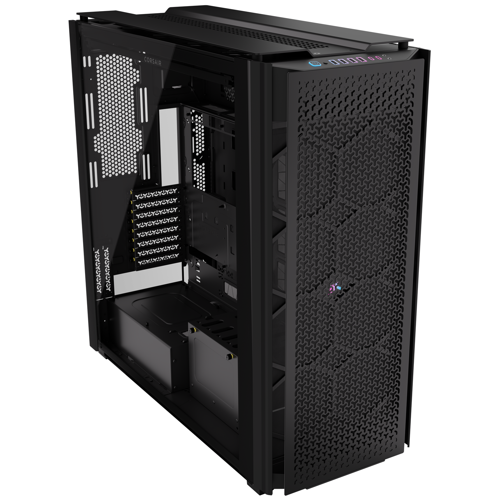 CORSAIR - Corsair iCUE LINK 9000D RGB AIRFLOW Super-Tower PC Case (CC-9011273-WW)