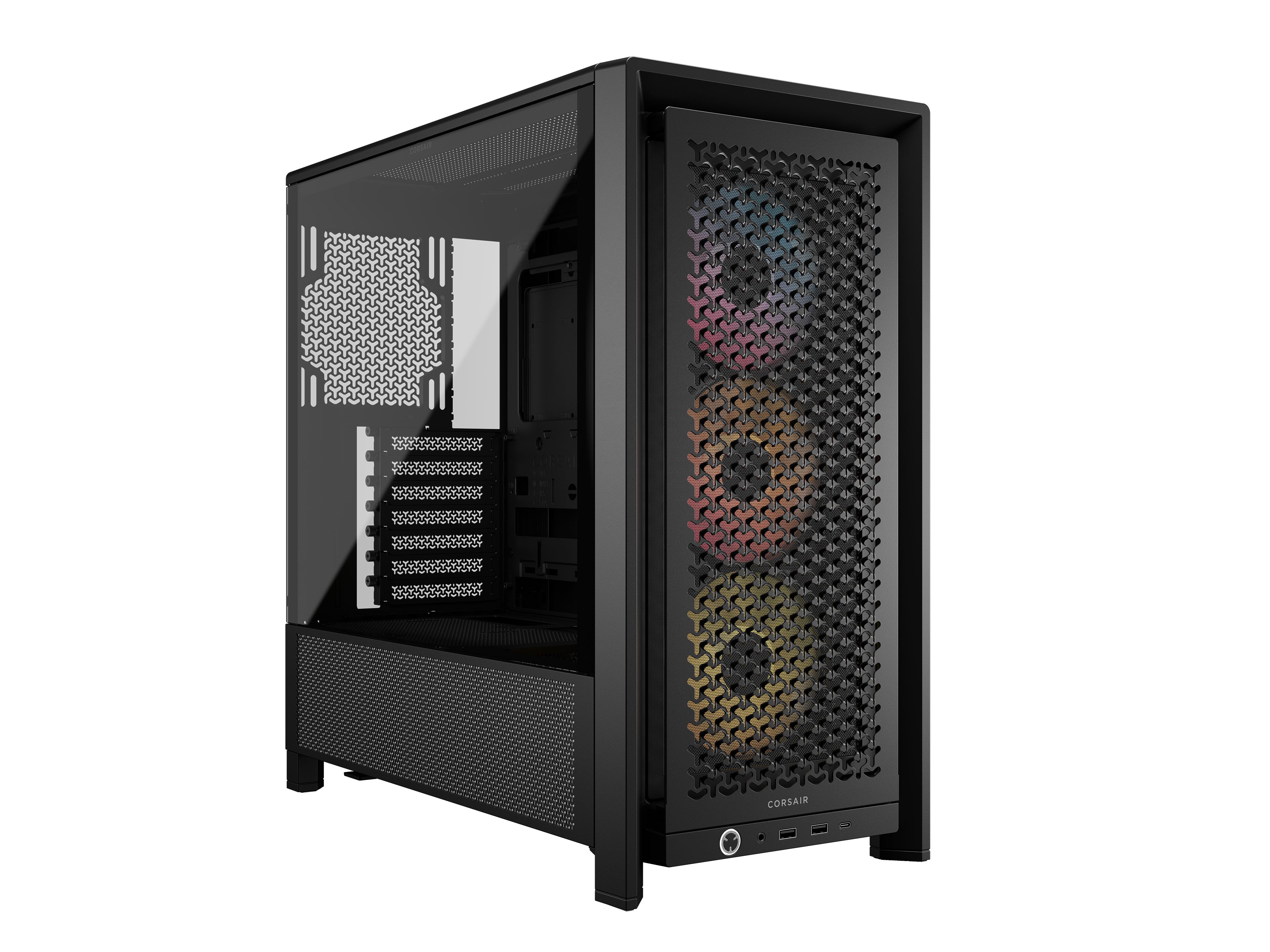 CORSAIR FRAME 4000D RS ARGB Mid-Tower PC Case - Black