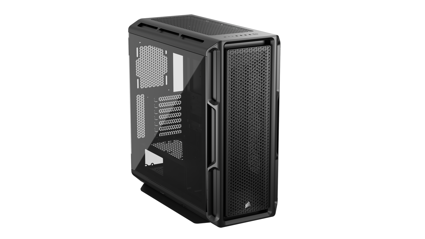 CORSAIR - Corsair 5000T Mid-Tower PC Case - Black