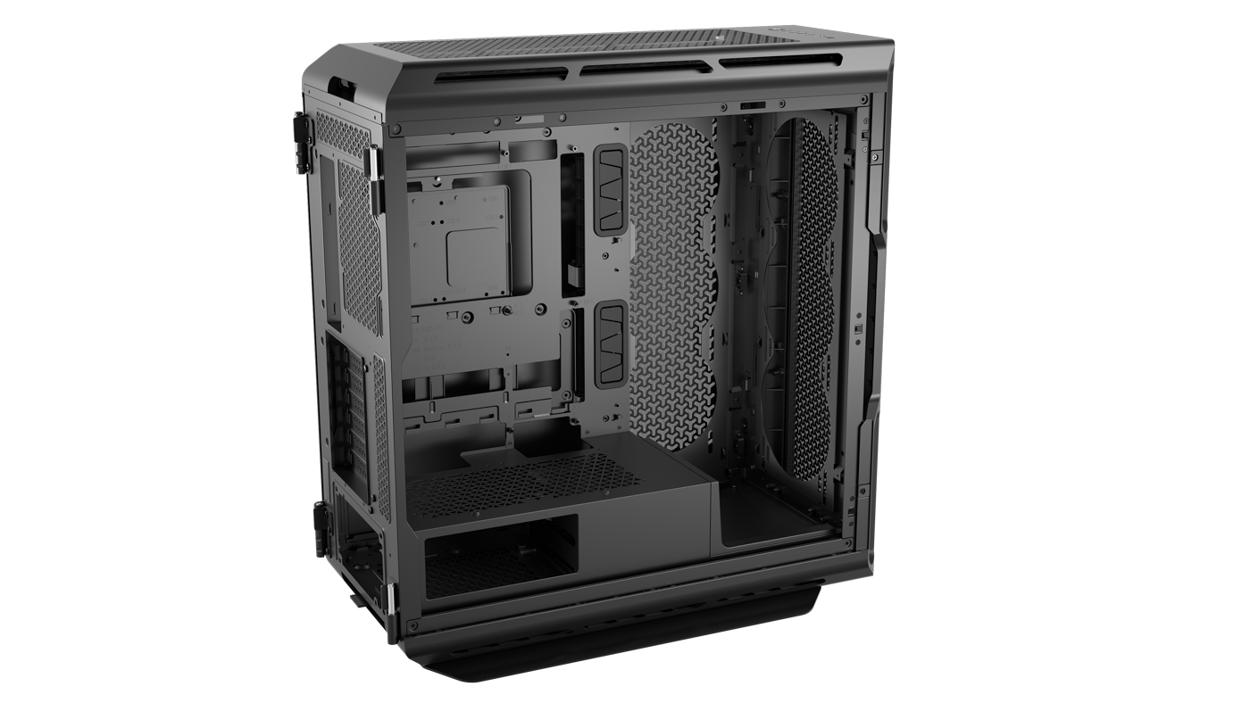 CORSAIR - Corsair 5000T Mid-Tower PC Case - Black