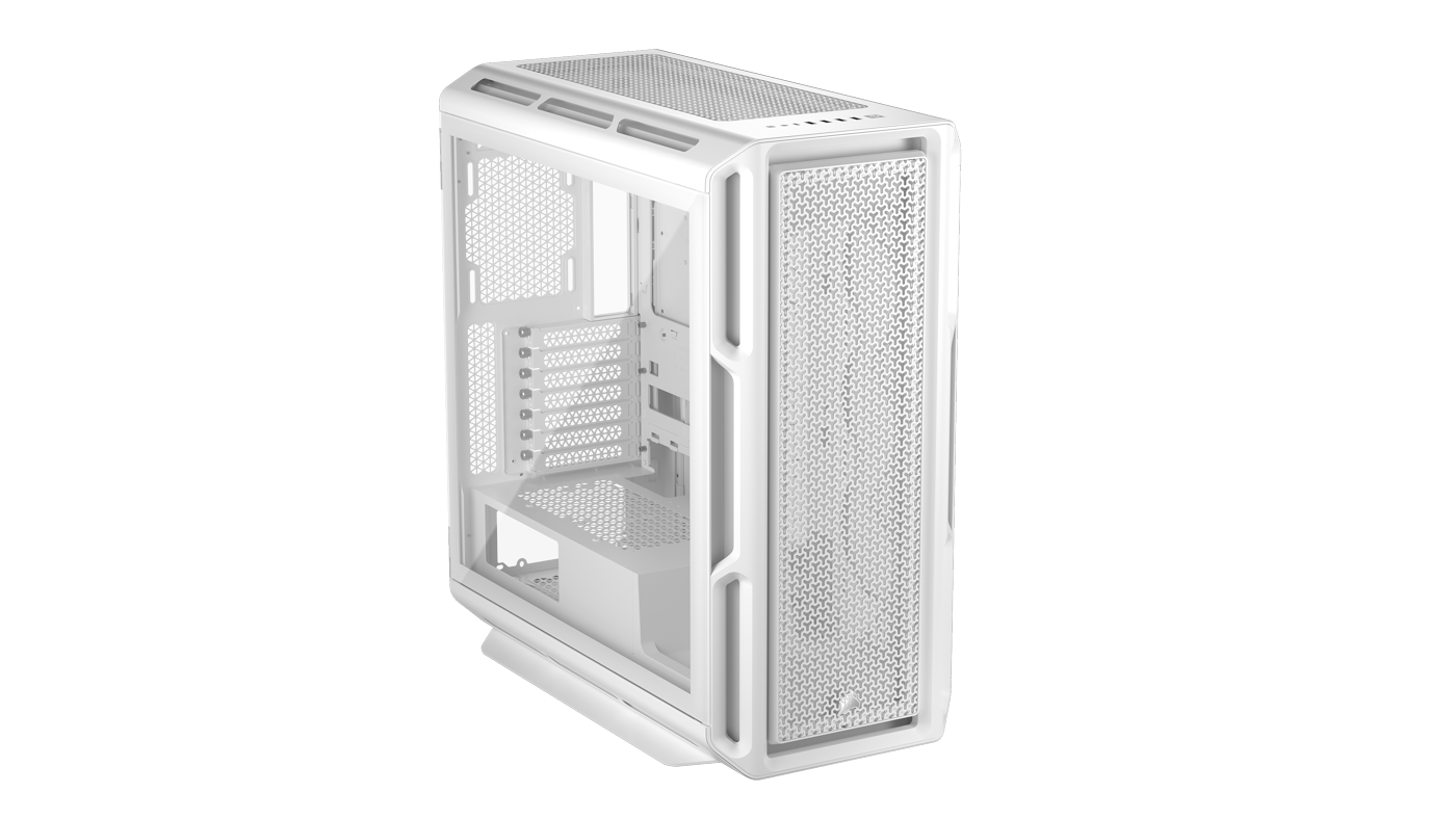 CORSAIR - Corsair 5000T Mid-Tower PC Case - White