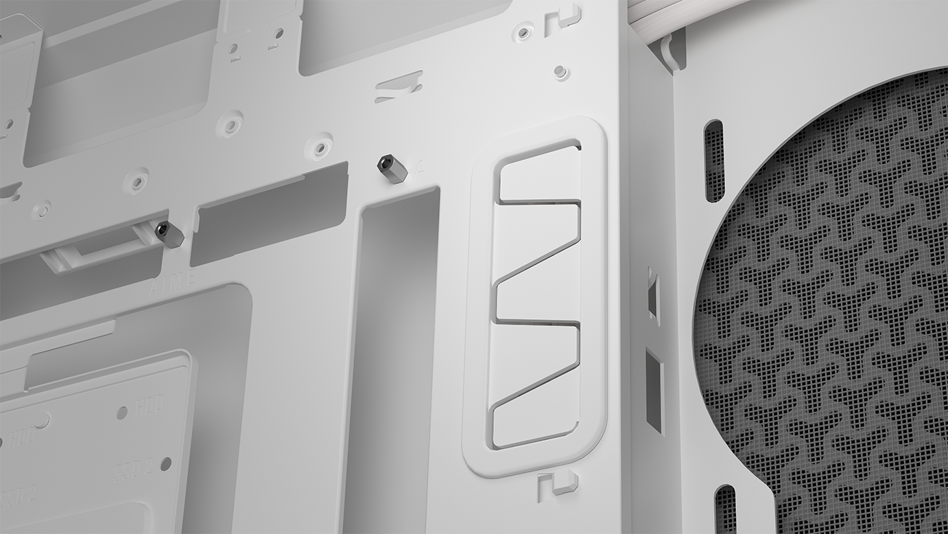 CORSAIR - Corsair 5000T Mid-Tower PC Case - White