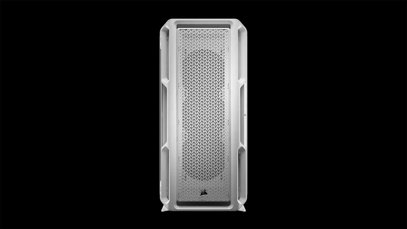 CORSAIR - Corsair 5000T Mid-Tower PC Case - White