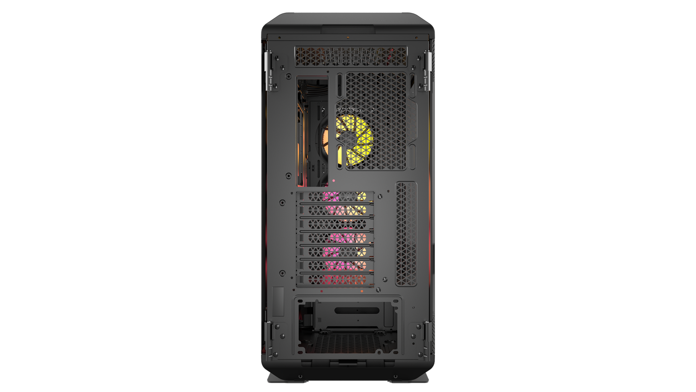 CORSAIR - Corsair iCUE LINK 5000T LX RGB Mid-Tower PC Case - Black