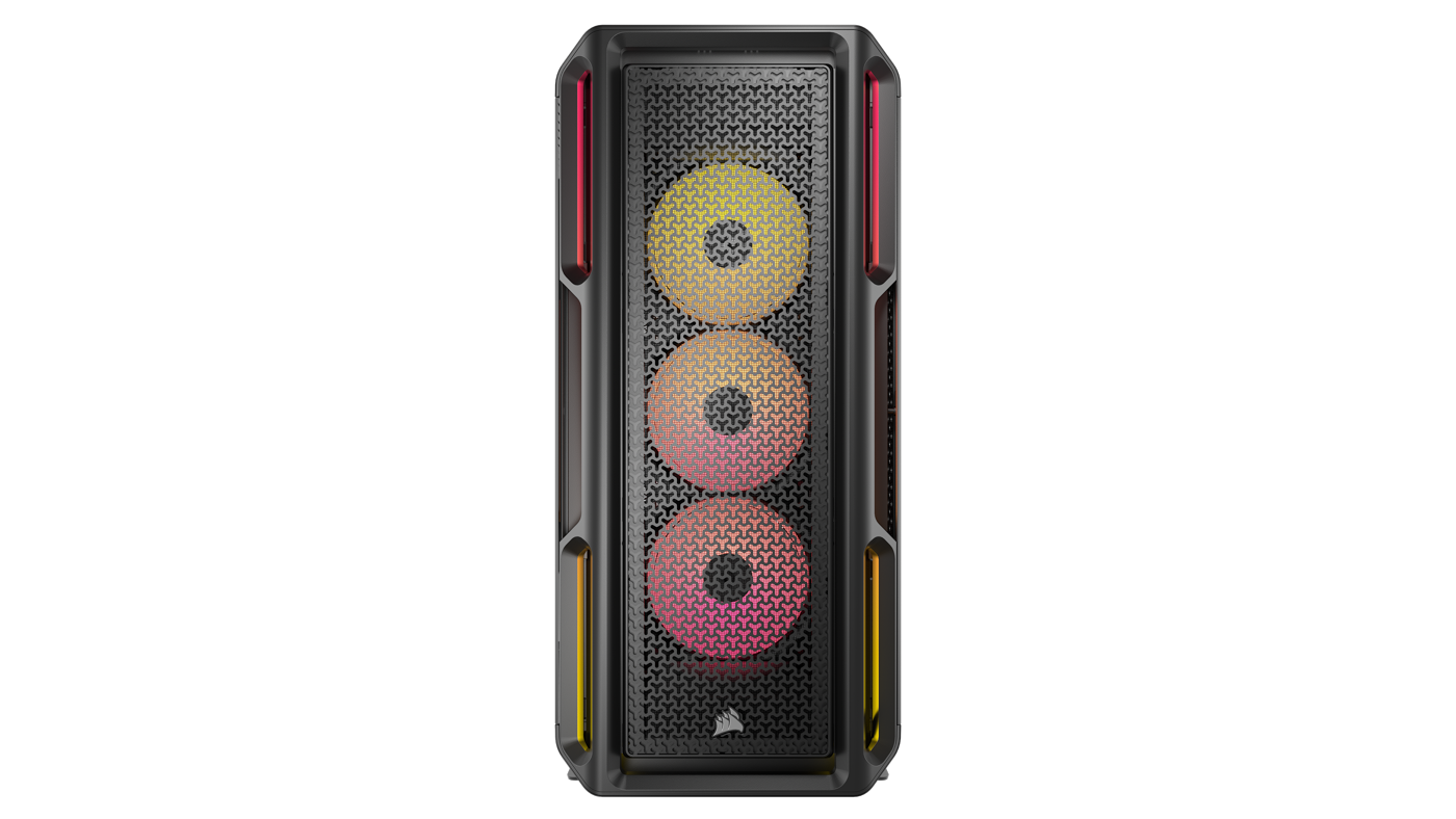 CORSAIR - Corsair iCUE LINK 5000T LX RGB Mid-Tower PC Case - Black