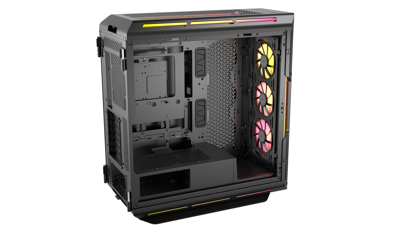 CORSAIR - Corsair iCUE LINK 5000T LX RGB Mid-Tower PC Case - Black