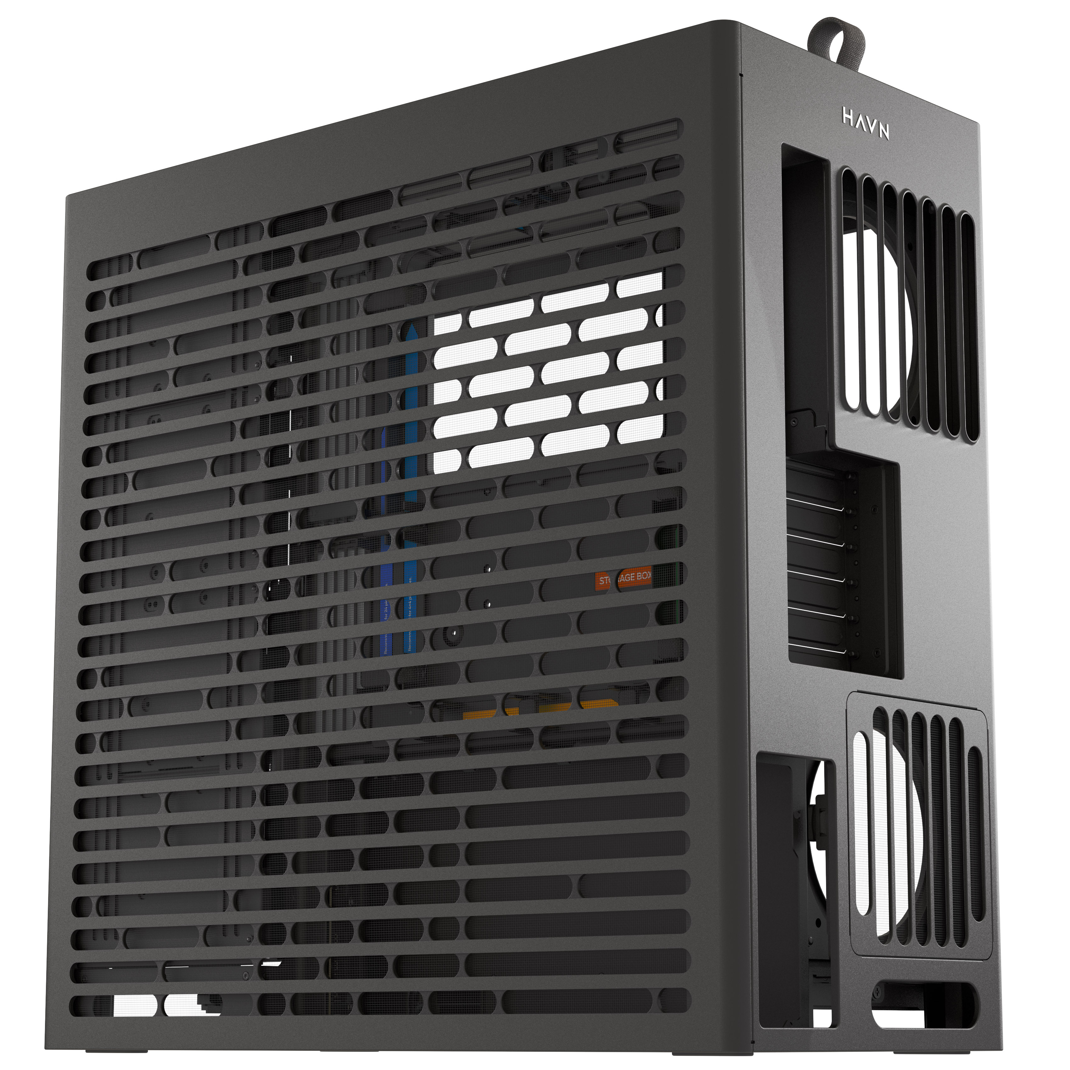 HAVN - HAVN HS420 Premium Mid Tower Case - Black