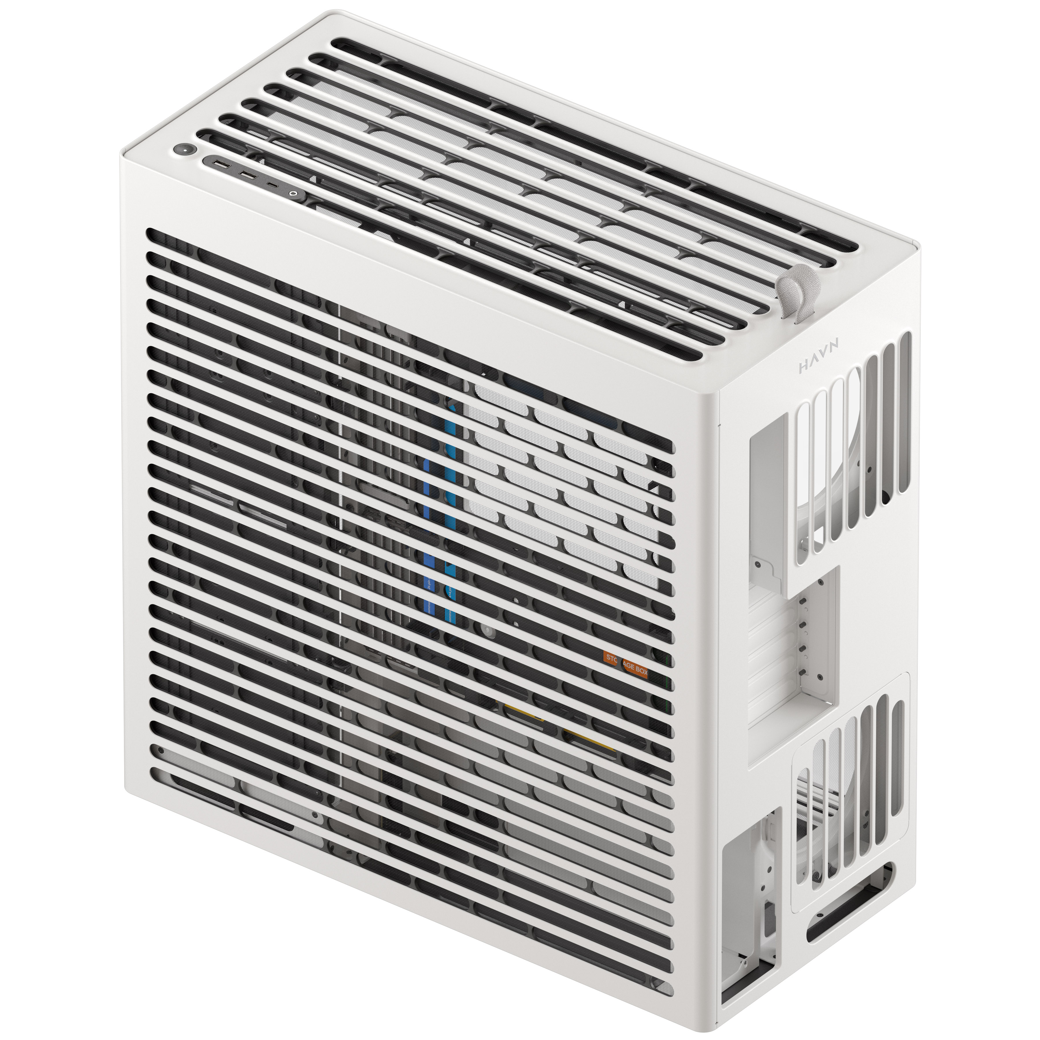 HAVN - HAVN HS420 Premium Mid Tower Case - White