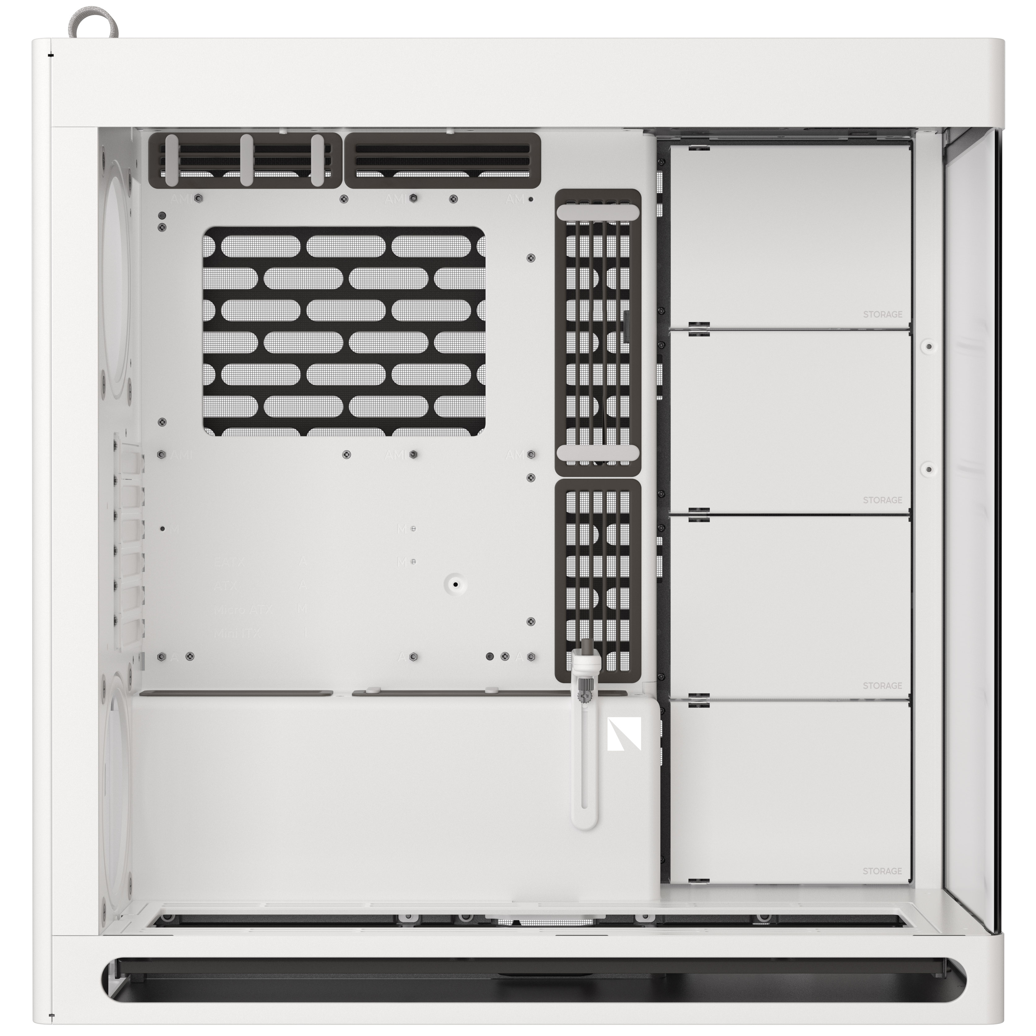 HAVN - HAVN HS420 Premium Mid Tower Case - White