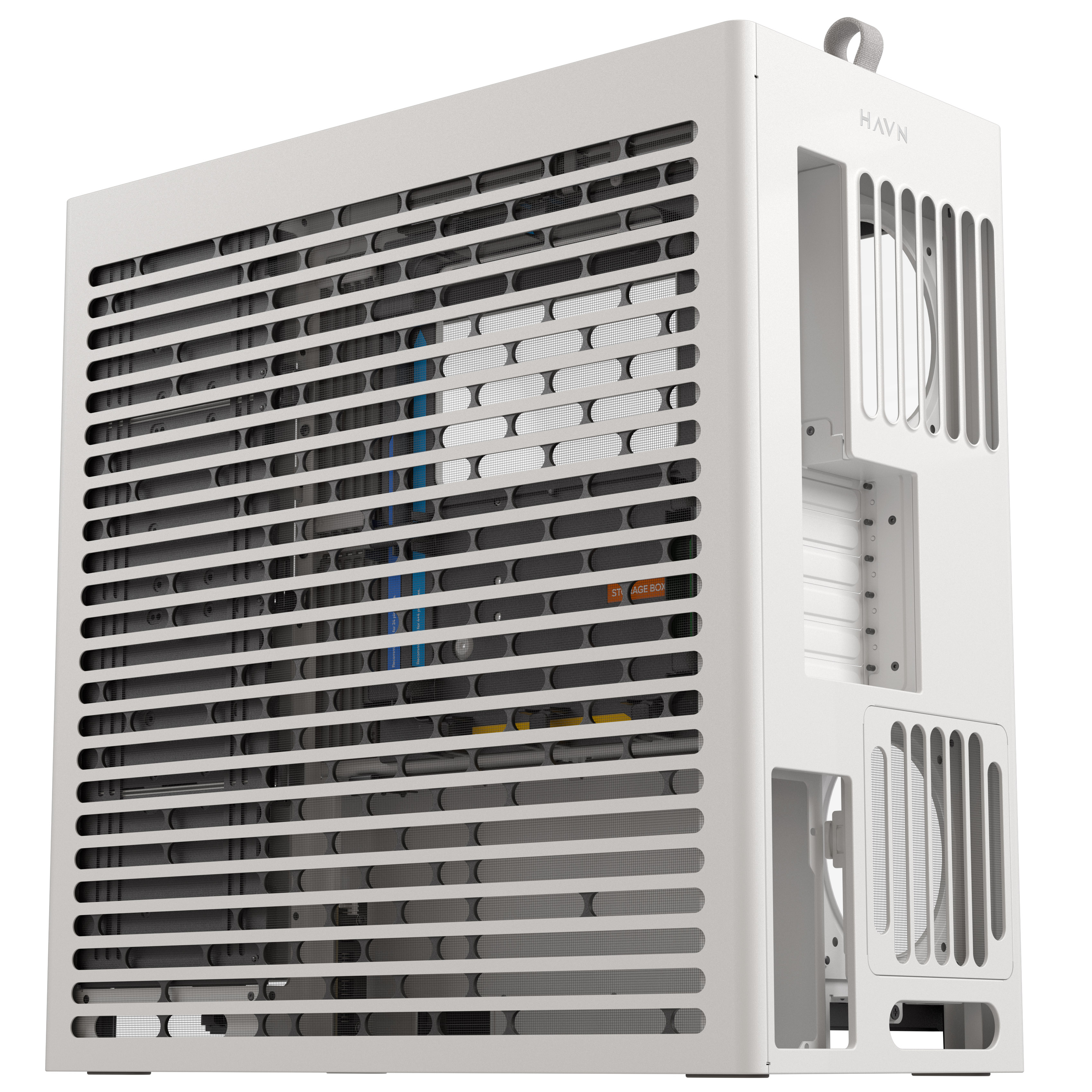 HAVN - HAVN HS420 Premium Mid Tower Case - White