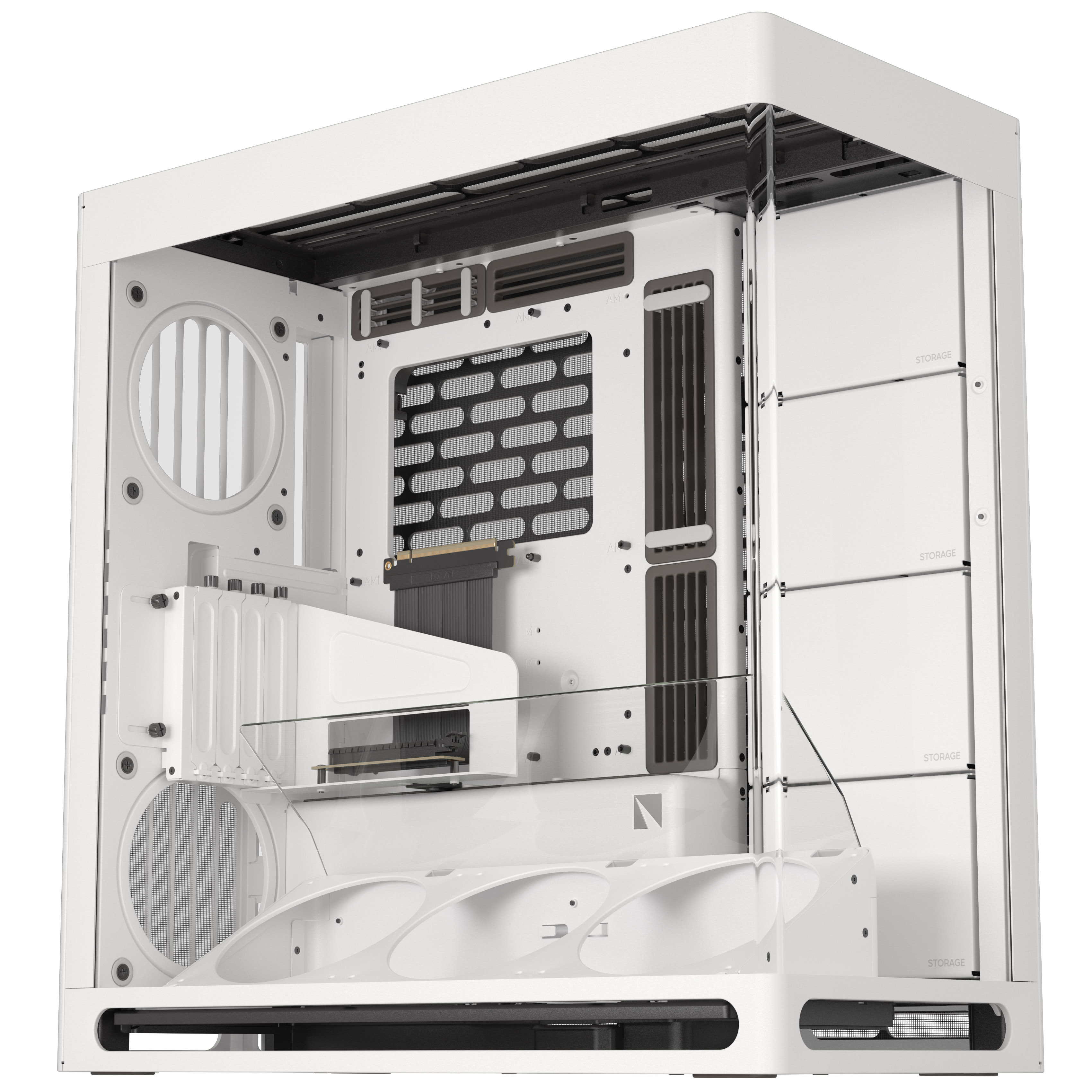 HAVN - HAVN HS420 VGPU Premium Mid Tower Case - White