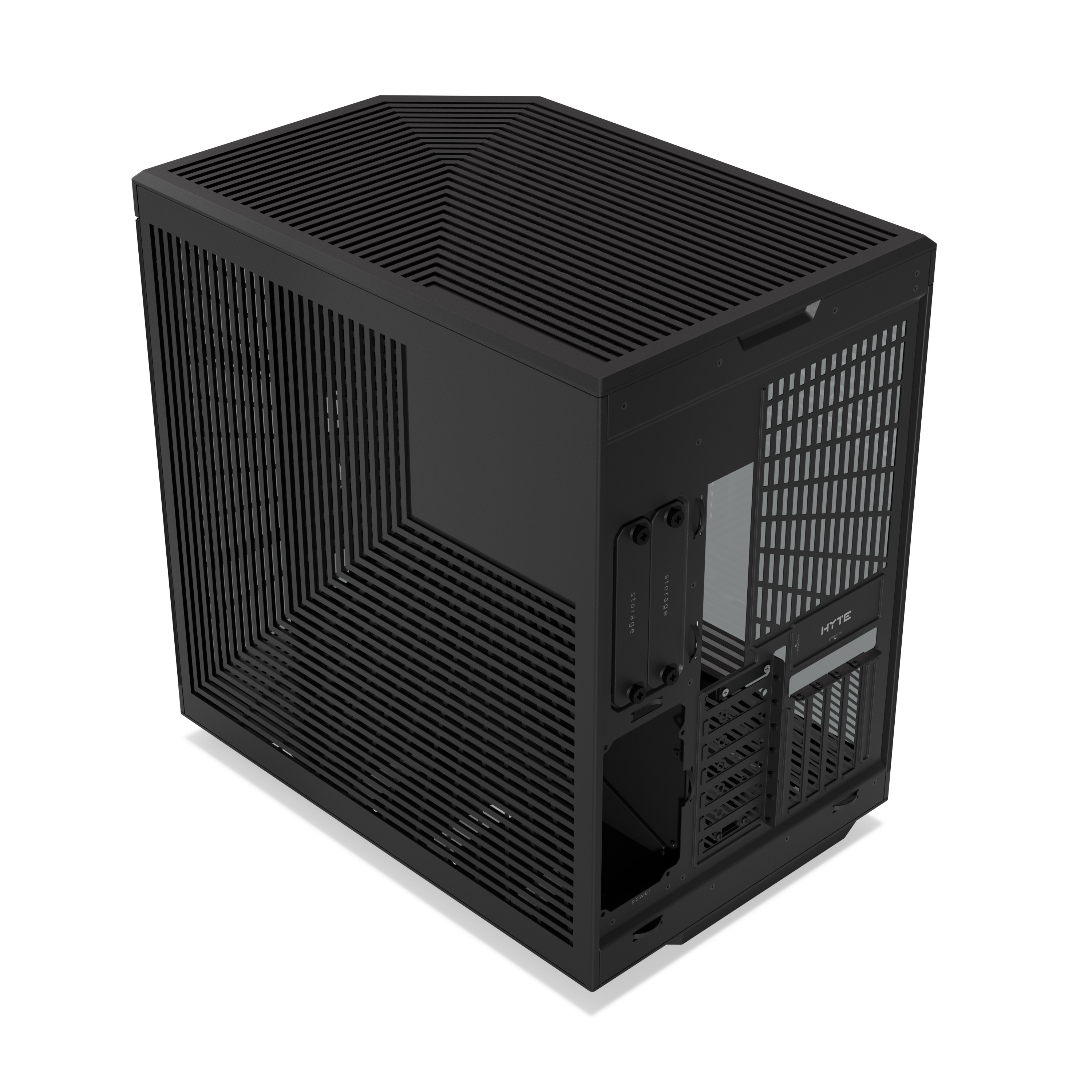 HYTE - Hyte Y70 Touch Dual Chamber Mid-Tower ATX Case - Black