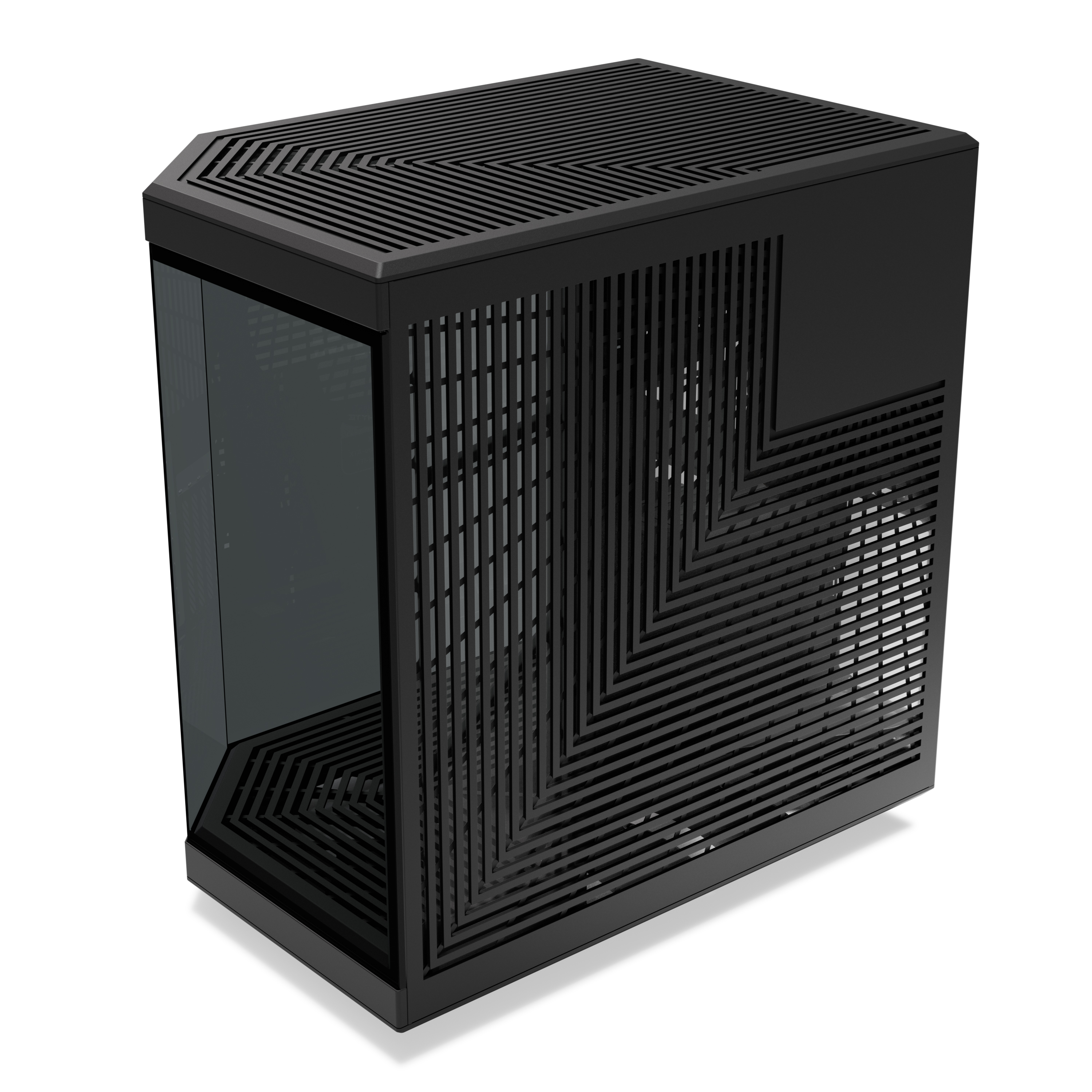 HYTE - HYTE Y70 Dual Chamber Mid-Tower ATX Case - Black