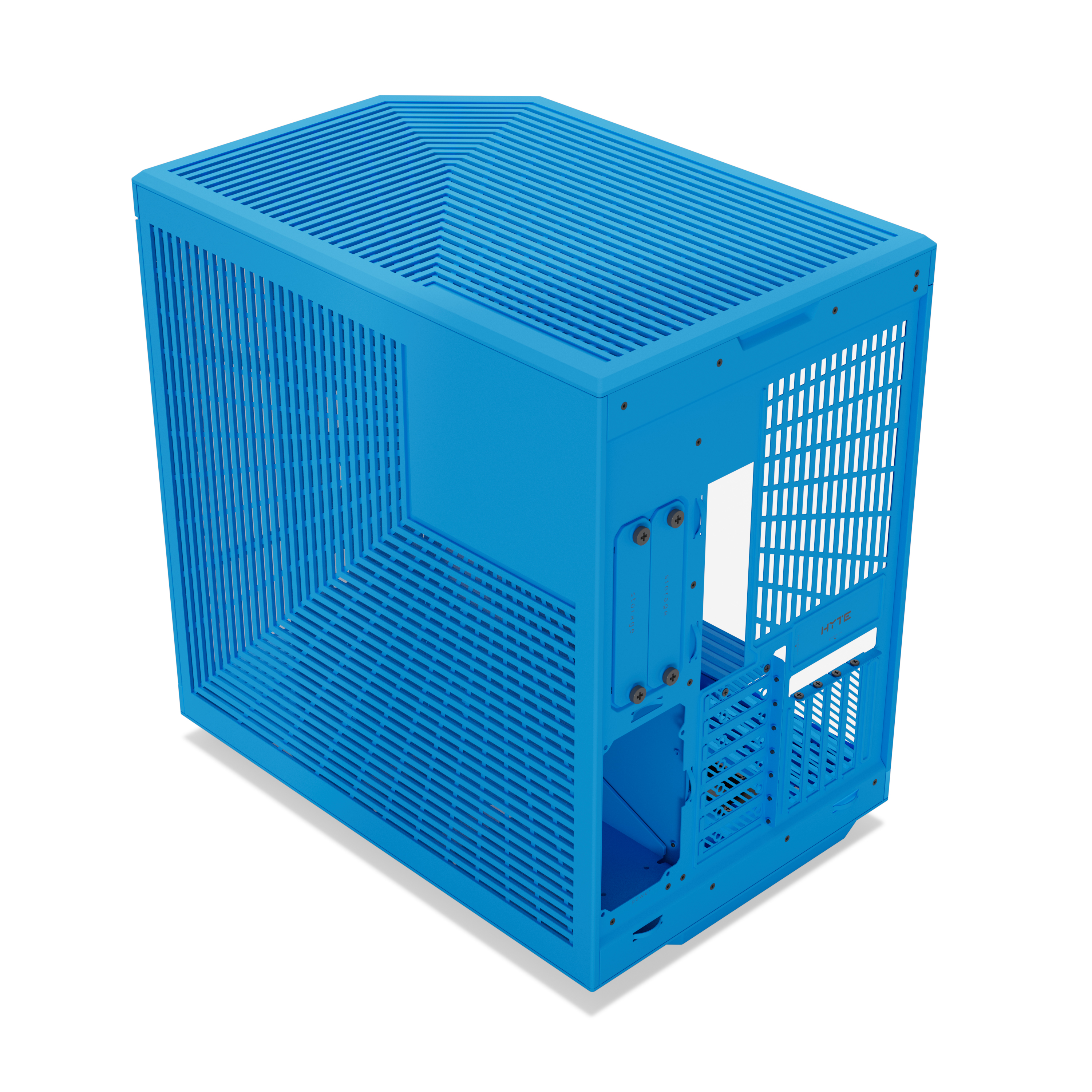 HYTE - HYTE Y70 Dual Chamber Mid-Tower ATX Case - Blueberry Milk