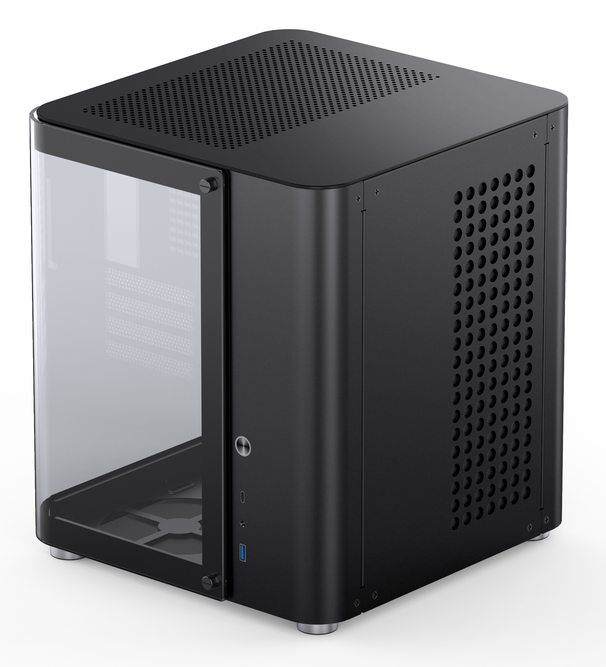 Jonsbo TK-1 2.0 Micro-ATX PC Case with Panoramic Glass Panel Jonsbo TK-1 2.0 Micro-ATX PC Case with Panoramic Glass Panel