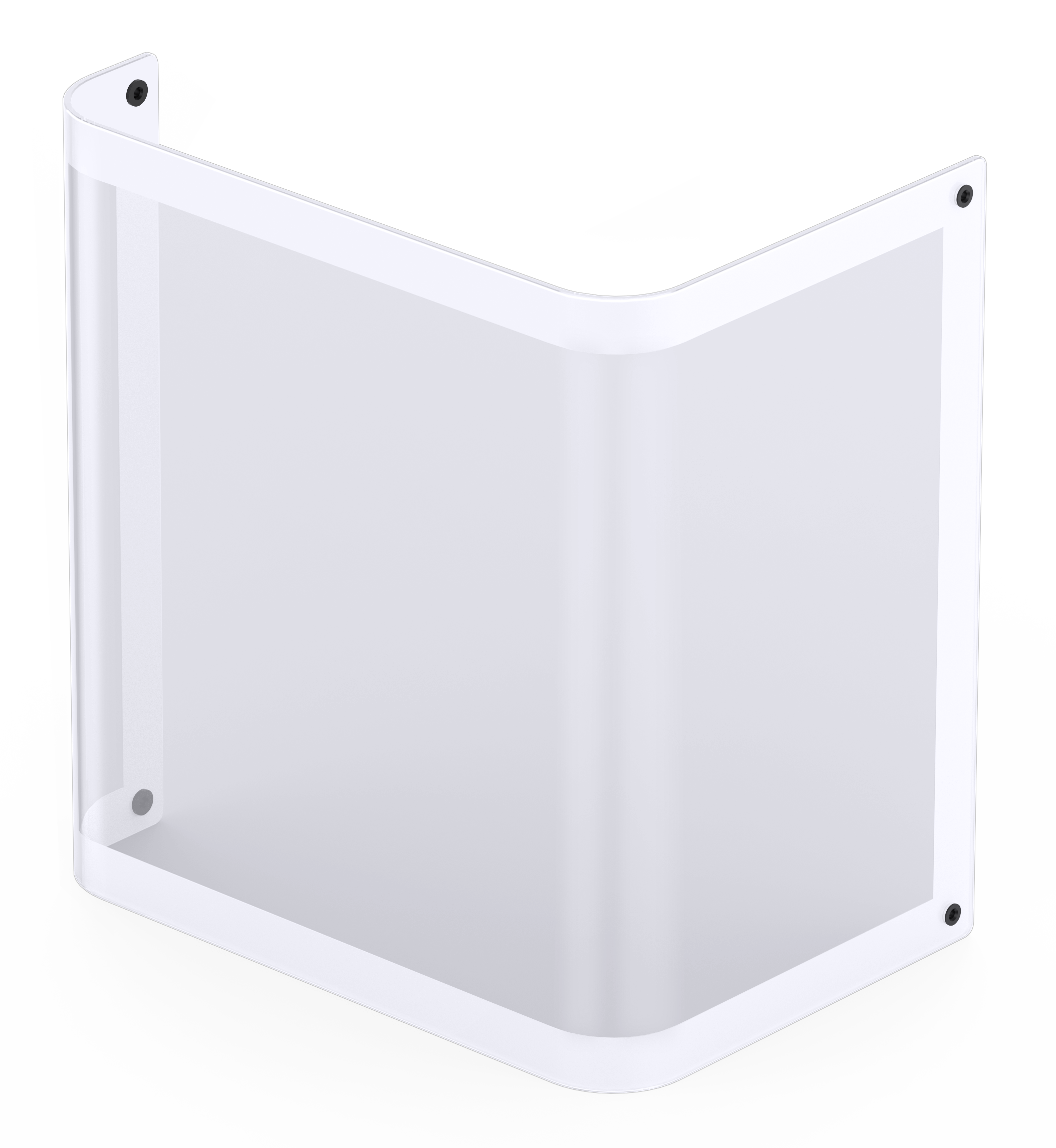 Jonsbo - Jonsbo TK-1 2.0 Micro-ATX Case, Tempered Glass - White
