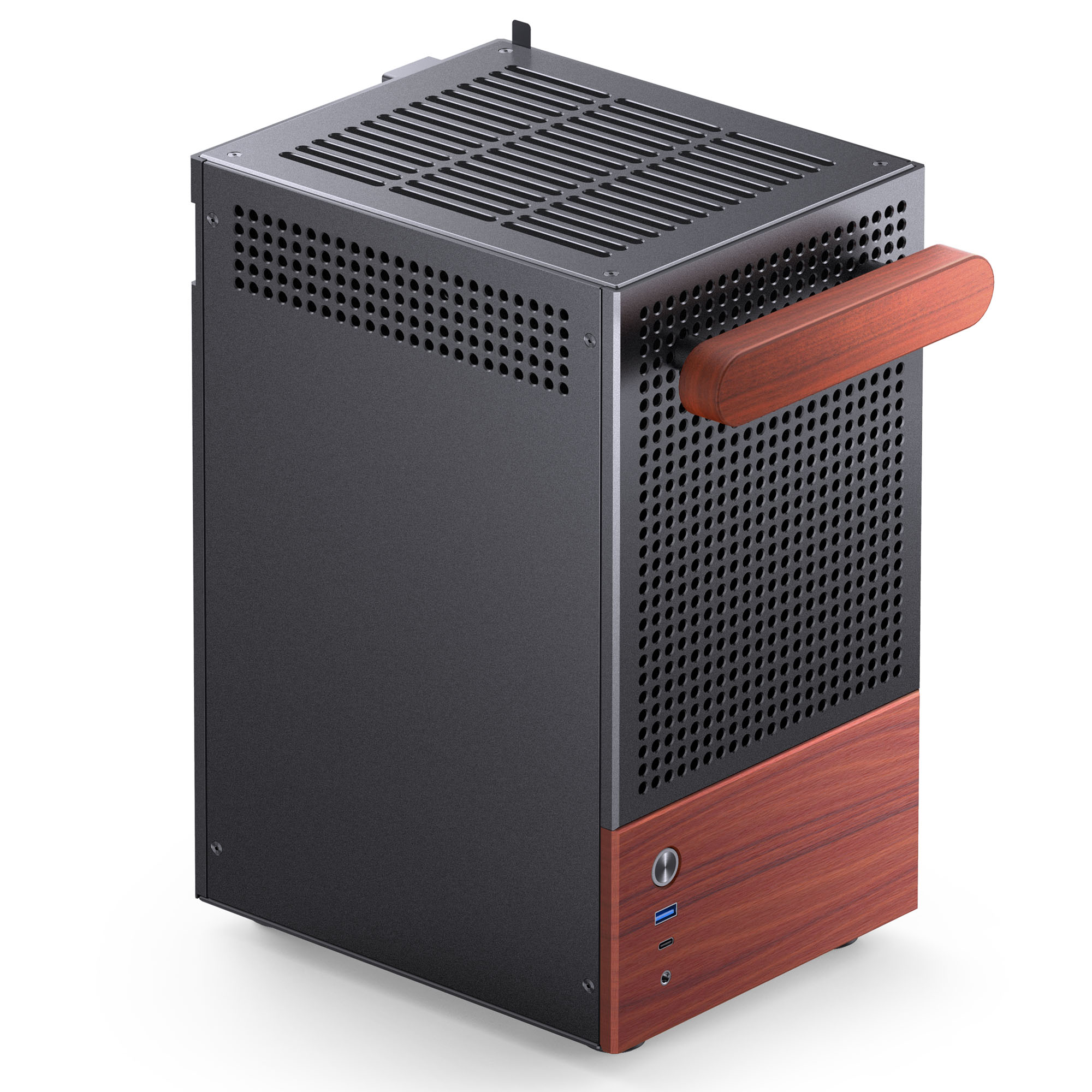 Jonsbo - Jonsbo T6 Mini-ITX Case - Black