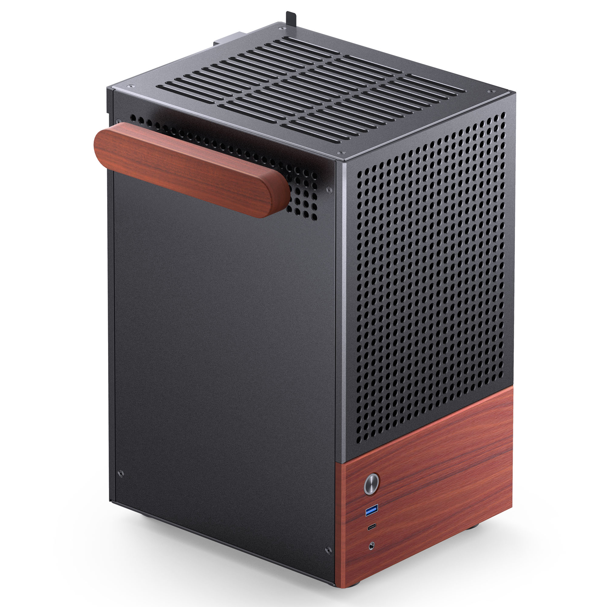 Jonsbo - Jonsbo T6 Mini-ITX Case - Black