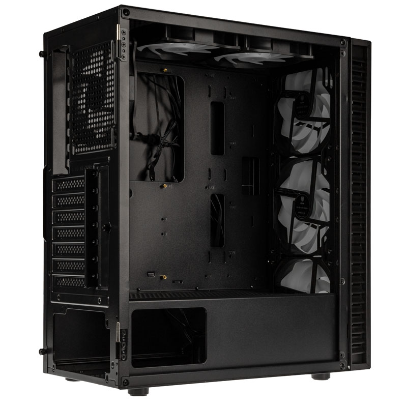 Kolink - Kolink Observatory HF Plus Glass ARGB Midi Tower Case - Black