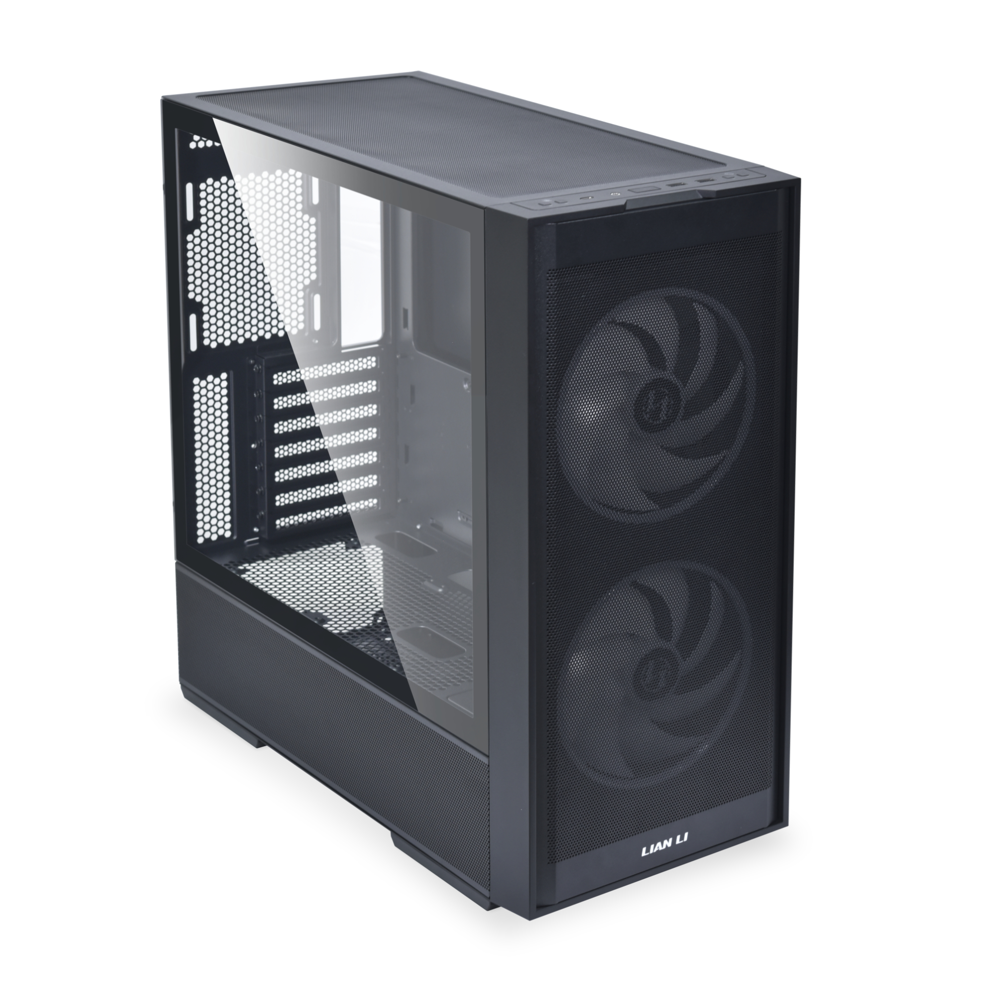 Lian Li - Lian Li LANCOOL 206 Mid-Tower Case - Black