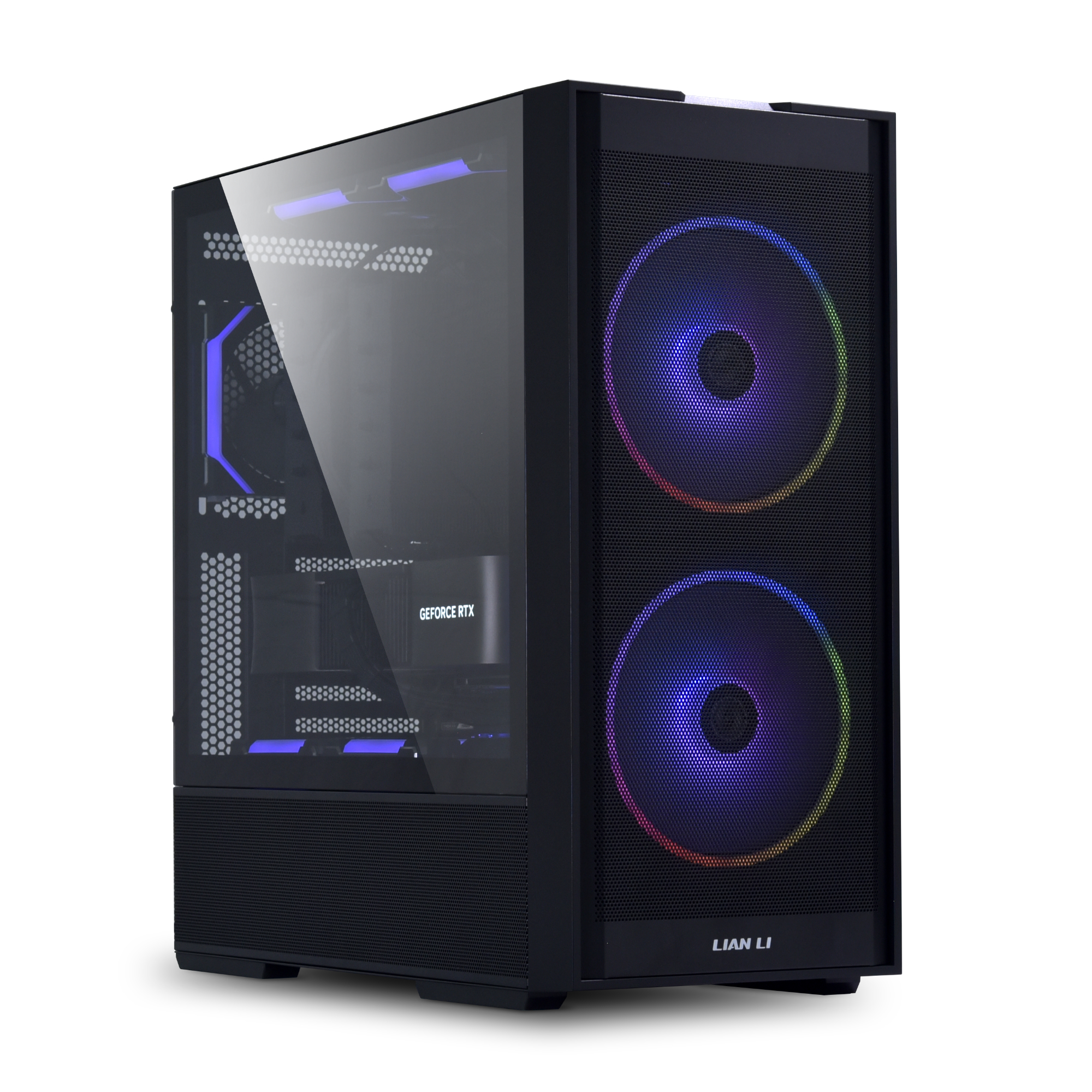 Lian Li - Lian Li LANCOOL 206 Mid-Tower Case - Black