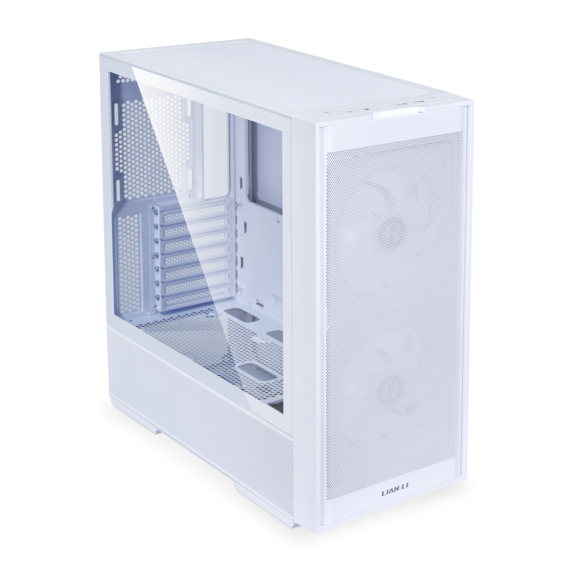 Lian Li - Lian Li LANCOOL 206 Mid-Tower Case - White