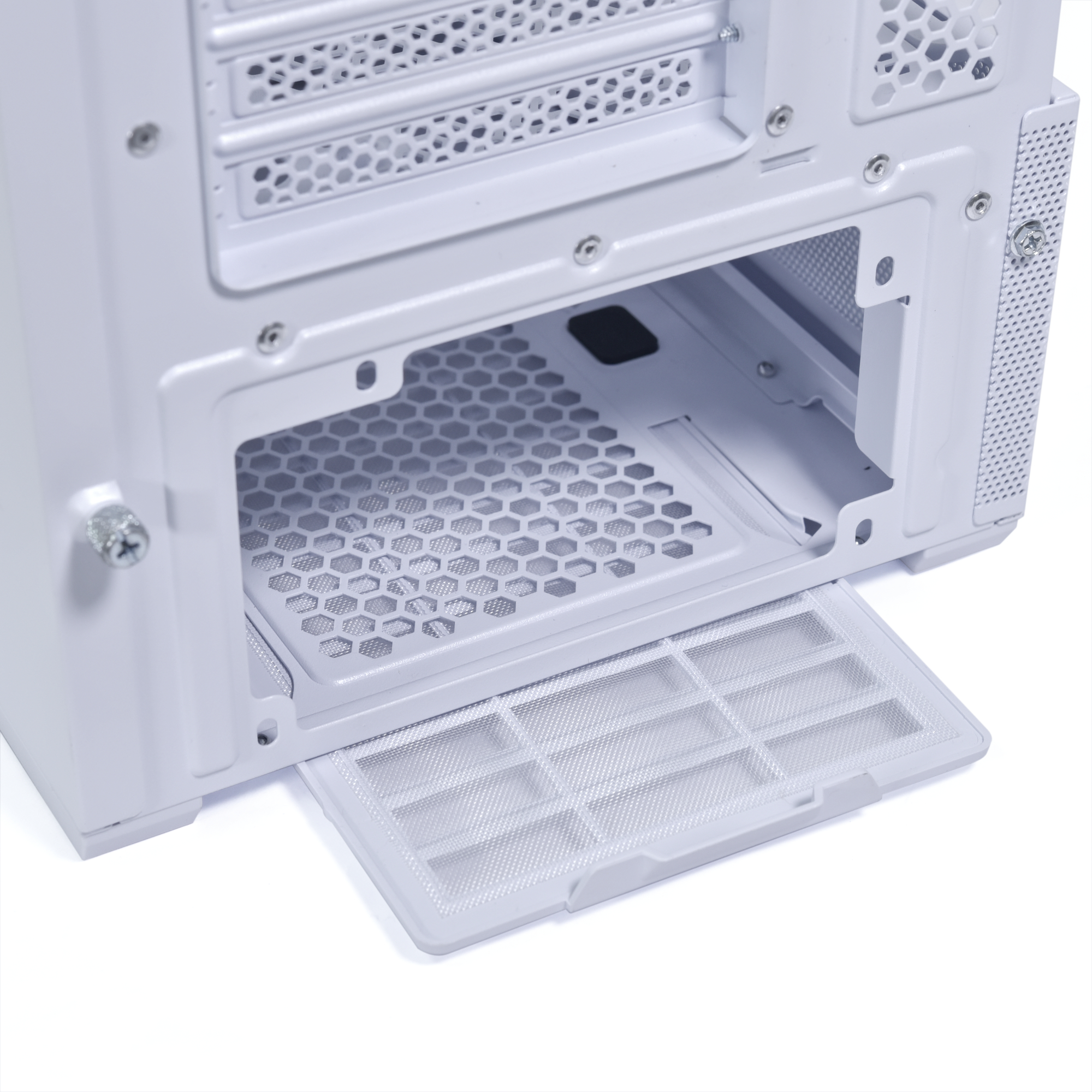 Lian Li - Lian Li LANCOOL 206 Mid-Tower Case - White