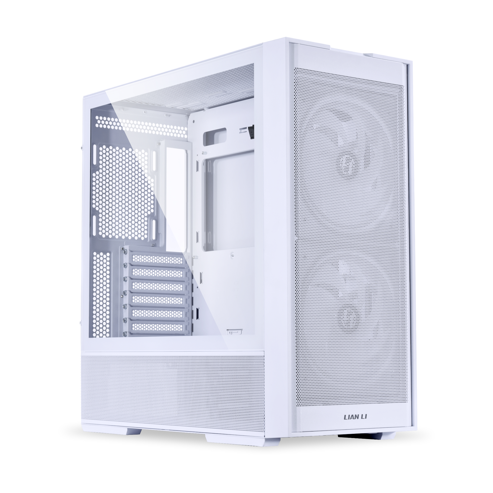 Lian Li - Lian Li LANCOOL 206 Mid-Tower Case - White