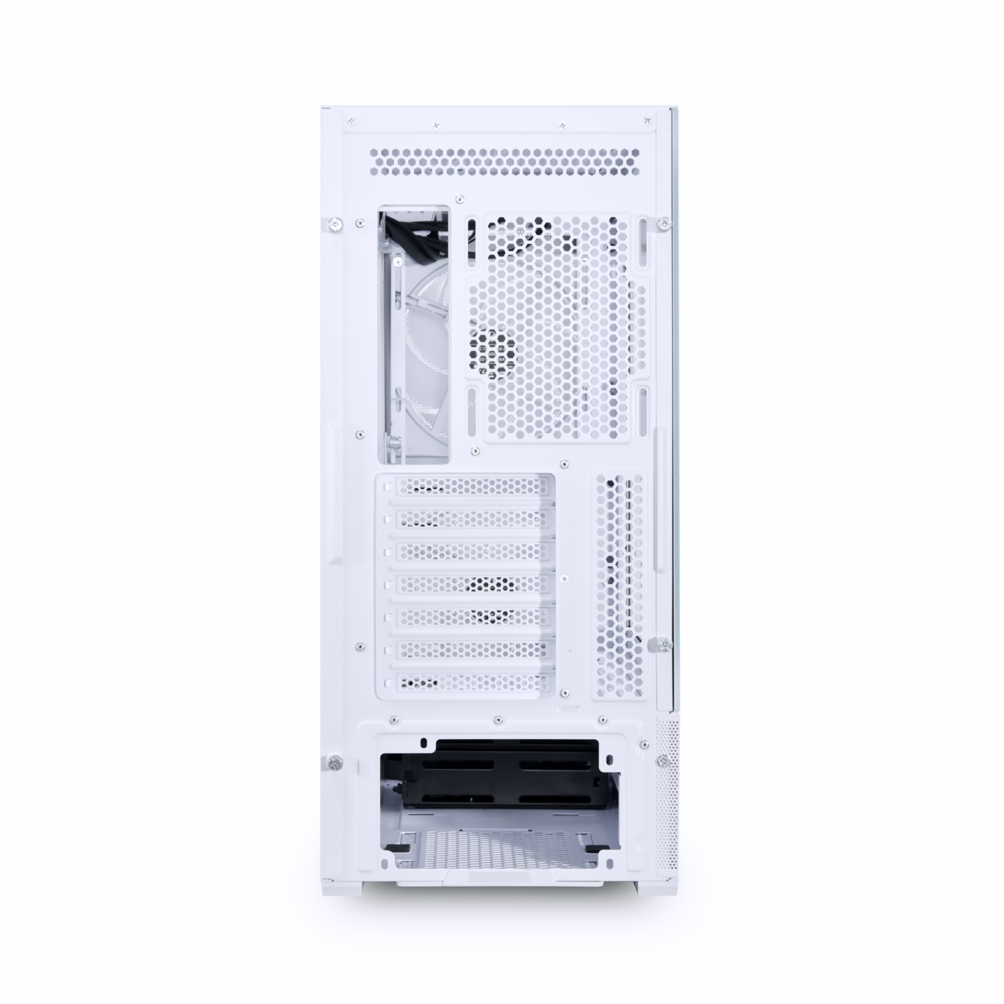 Lian Li - Lian Li LANCOOL 206 Mid-Tower Case - White