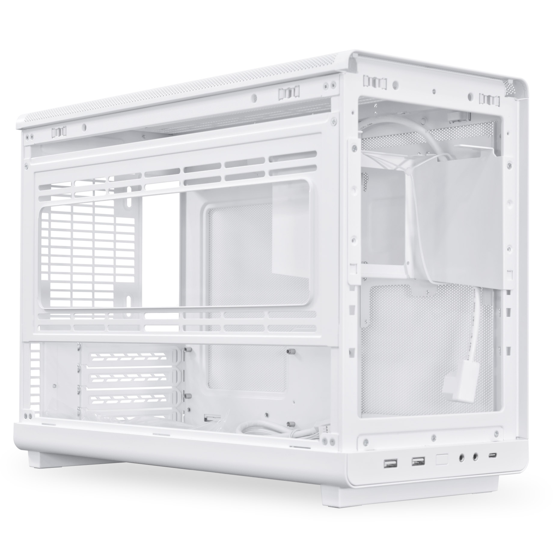 Lian Li - Lian Li A3 mATX Wood Edition - White