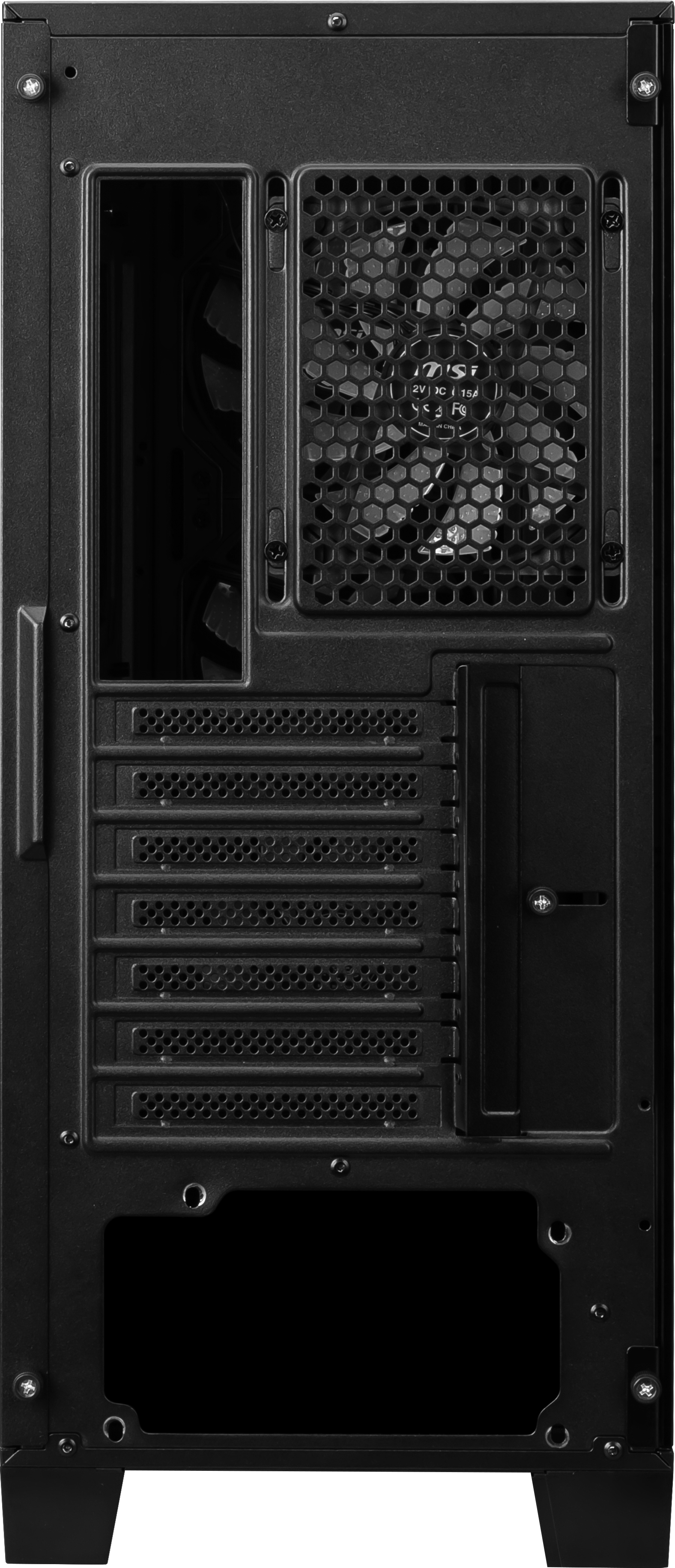 MSI - MSI MAG Forge 320R Airflow Mid-Tower ATX Case - Black