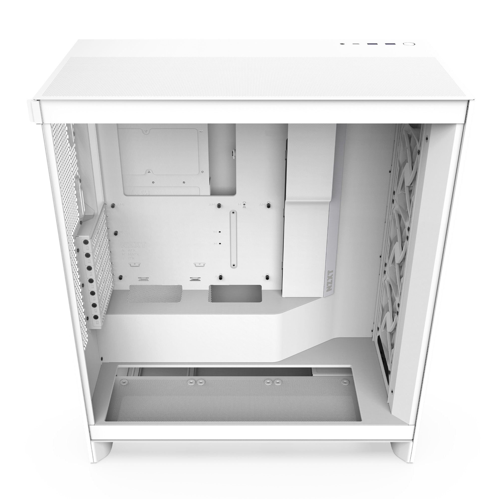 NZXT - NZXT H7 Flow (2024) Mid-Tower Case - All White